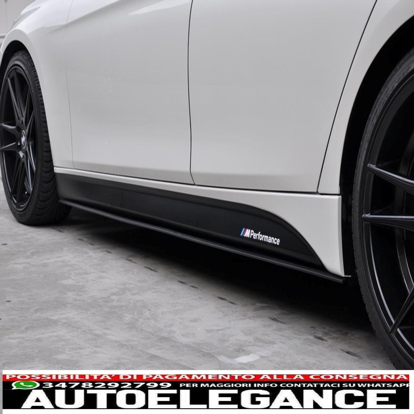 kit aggiuntivo di conversione estensione al design m-performance adatto per BMW Serie 3 F30 F31 (2011-up) berlina Touring