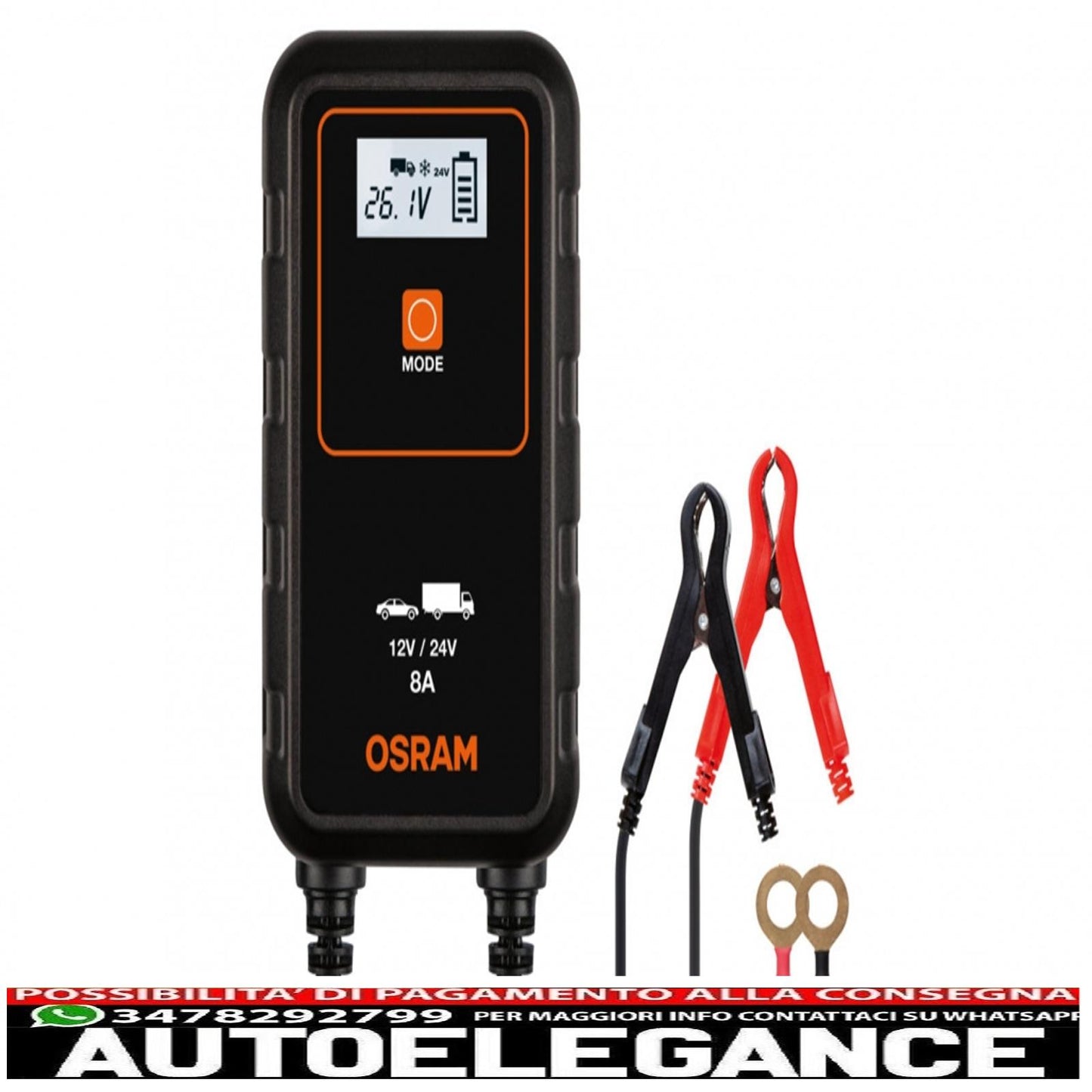caricabatterie osram 908 oebcs908 AUTOELEGANCERICAMBI
