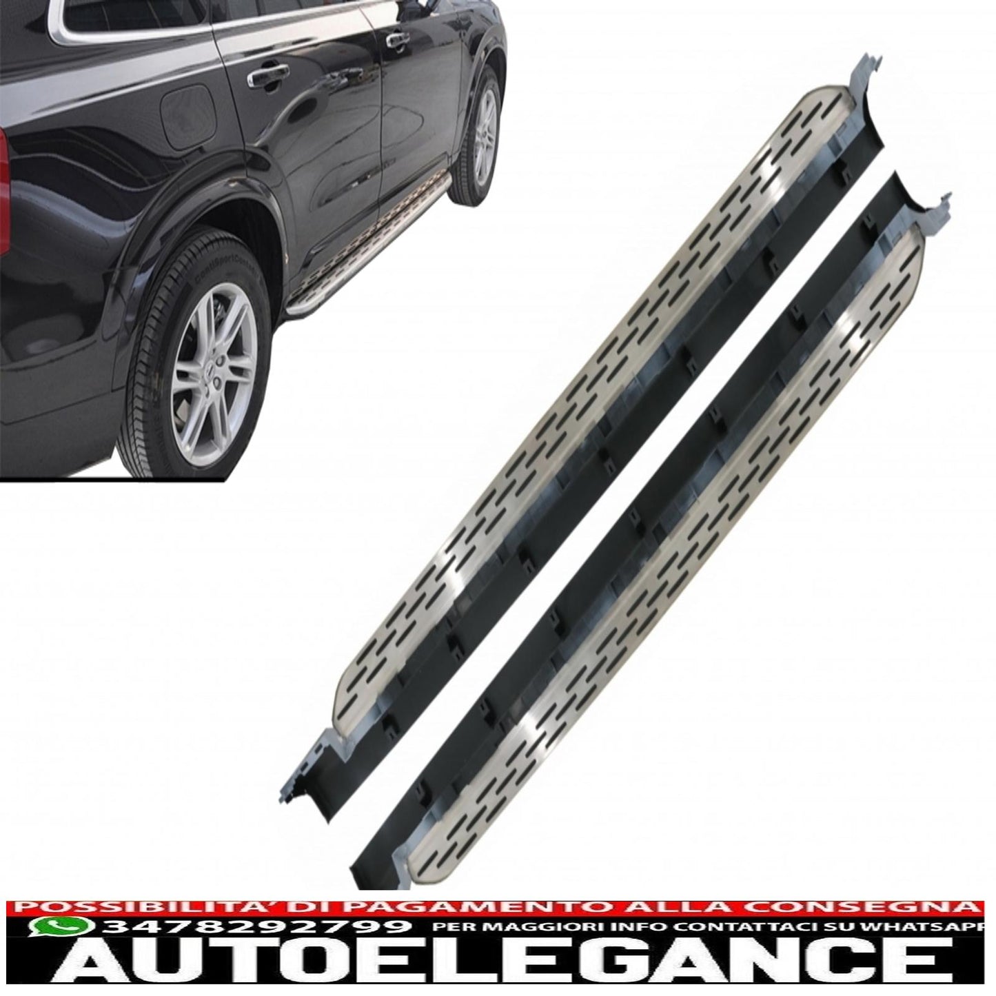 Side steps suitable for volvo xc90 spa (2015-up)