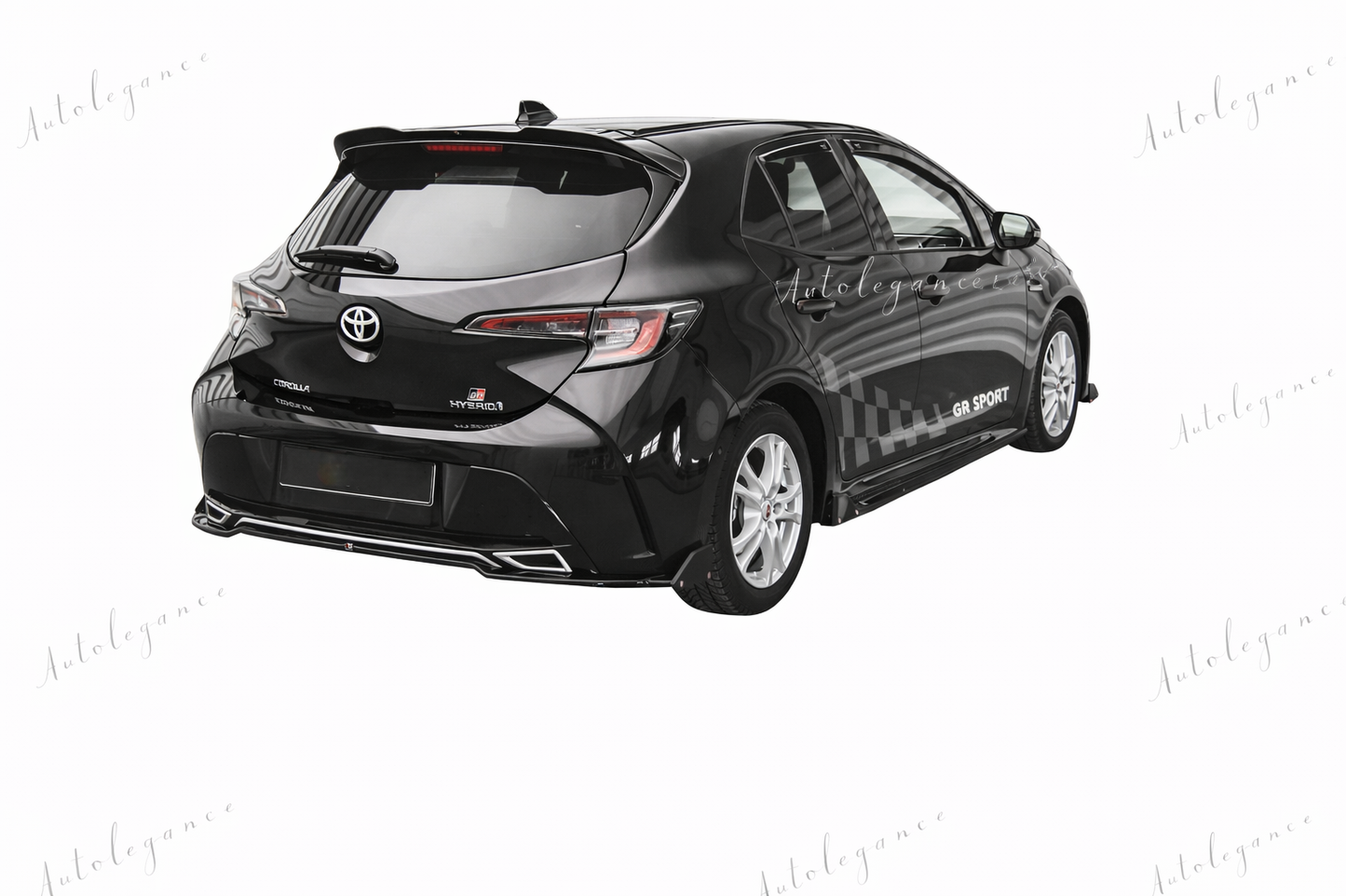 🔥ART.9577 SPLITTER POSTERIORE + ALETTE TOYOTA COROLLA GR SPORT HATCHBACK XII🔥