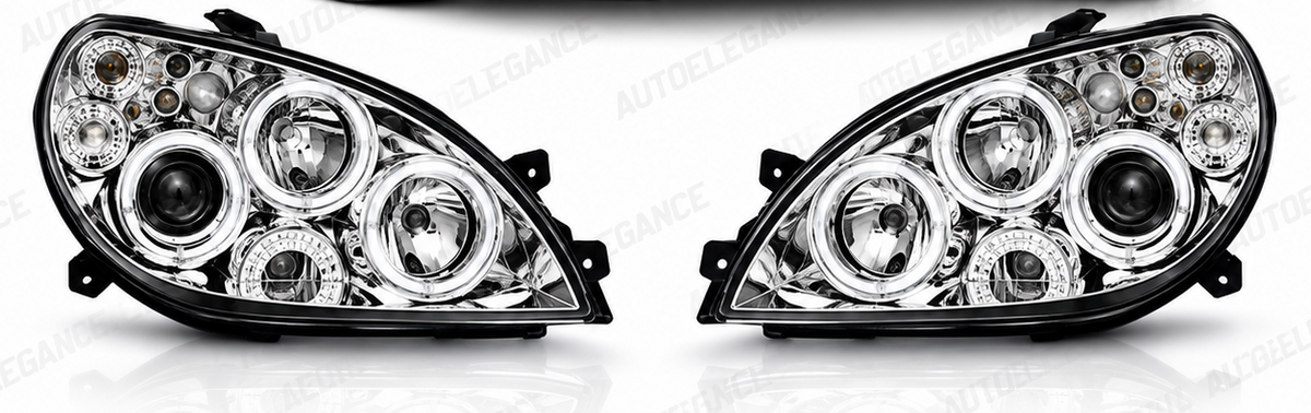 ART.10708 FARI ANTERIORI ADATTO PER CITROEN XSARA 09.00-10.04 CHROME