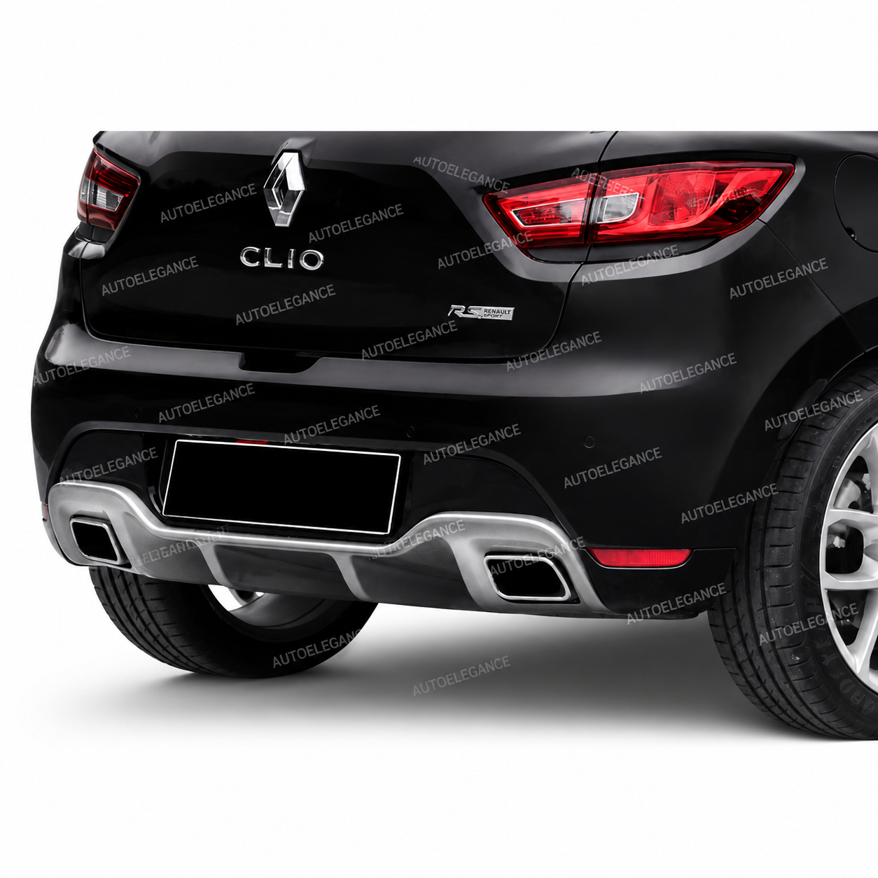 💫DIFFUSORE POSTERIORE A USCITA SINGOLA PER CLIO 4 RS, MODELLO 2012-2019💫