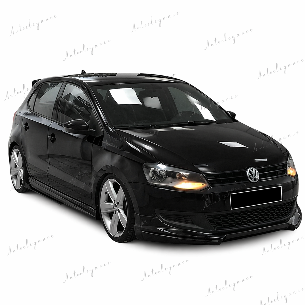 🔥ART.9576 MINIGONNE LATERALI IN PLASTICA GREZZO PER POLO Mk5 / 2009-2017🔥