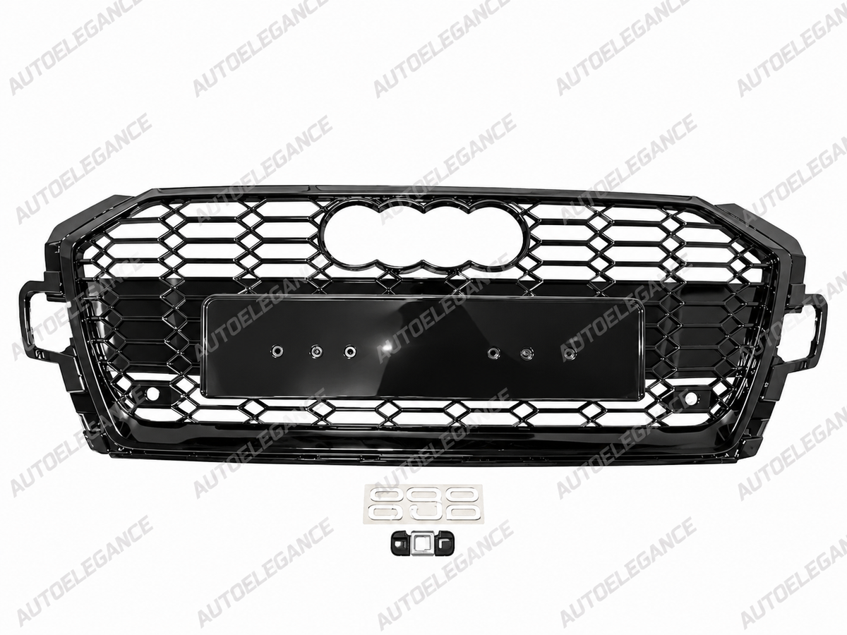 🔥ART.10662 GRIGLIA ADATTO PER AUDI A5 F5 LOOK RS5 NERO 20 - 24🔥