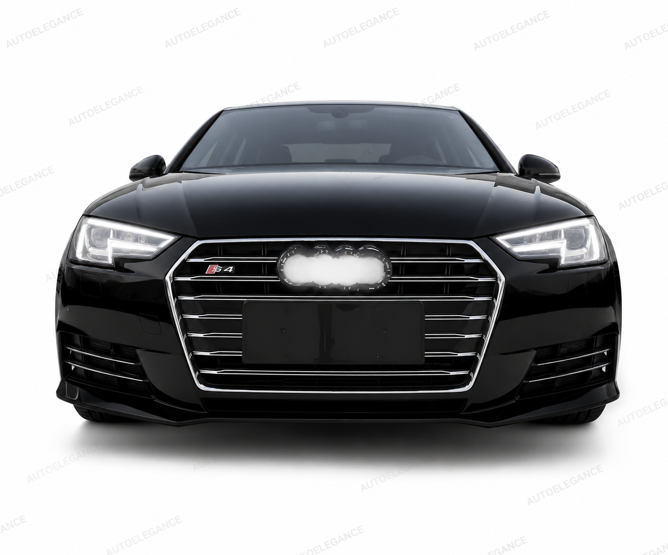 đź’«ART.1943 GRIGLIA PER AUDI A4 B9 2015-2019 LOOK S4 NERA PROFILI CROMATIđź’«