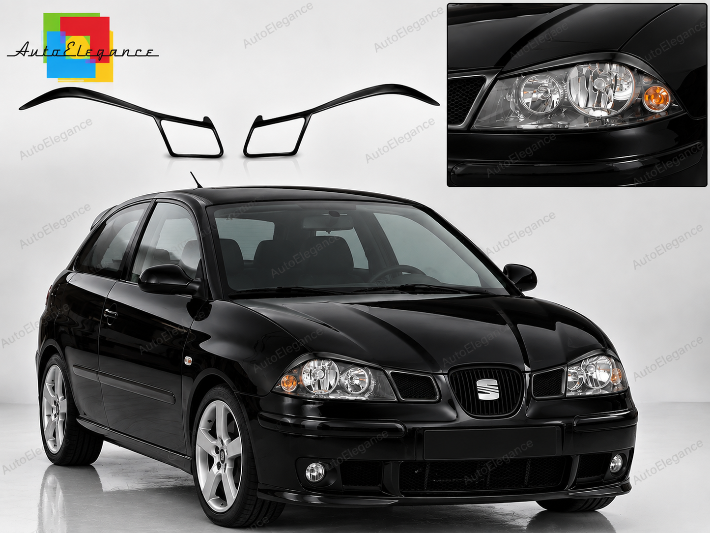 👉Faro Sopracciglia Palpebre ABS per SEAT Ibiza Mk3 (2002-2008)👈