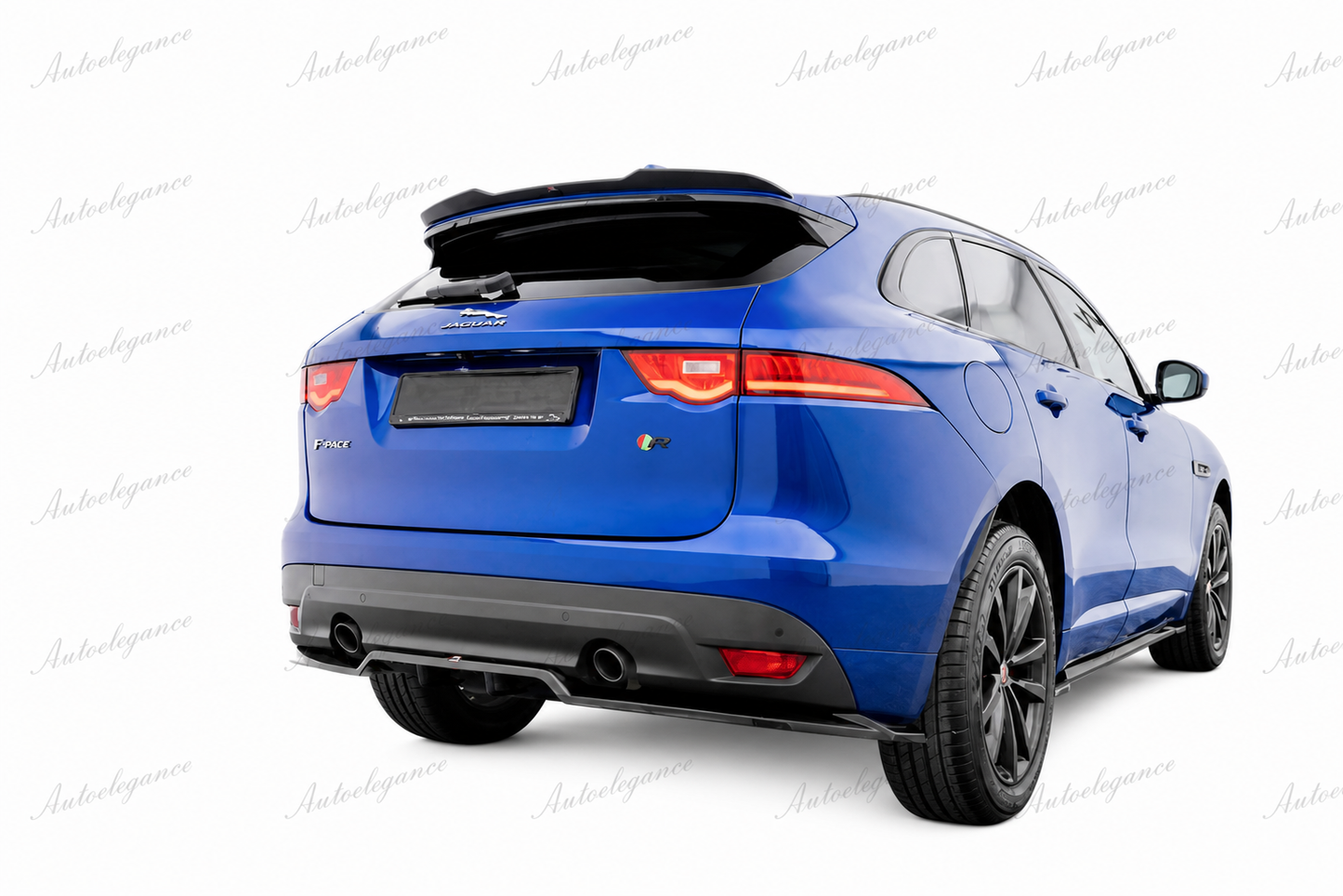 🔥ART.9764 SPLITTER POSTERIORE(CON BARRE VERTICALI) JAGUAR F-PACE R-SPORT X76🔥