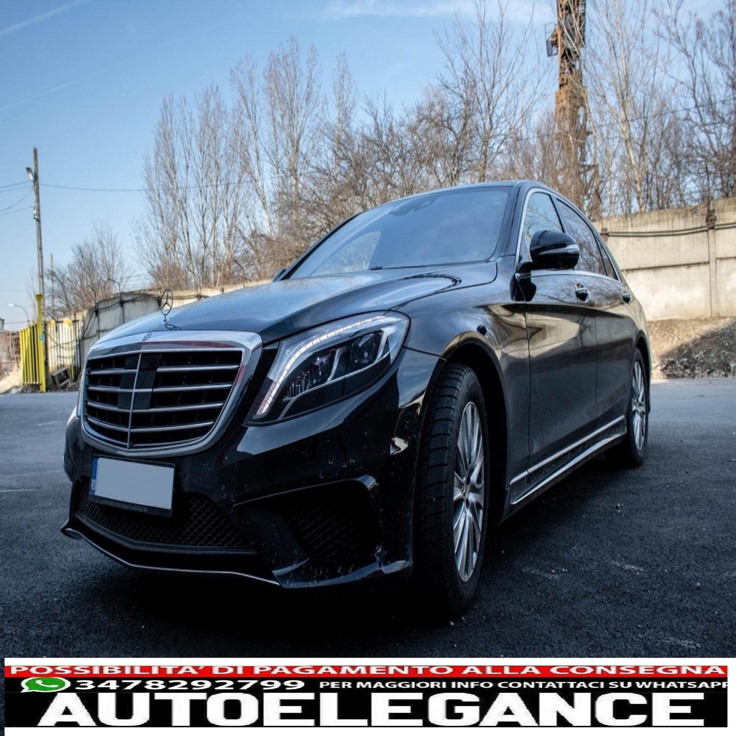 body kit suitable for mercedes benz w222 s class (2013-06.2017) s63 s65 design