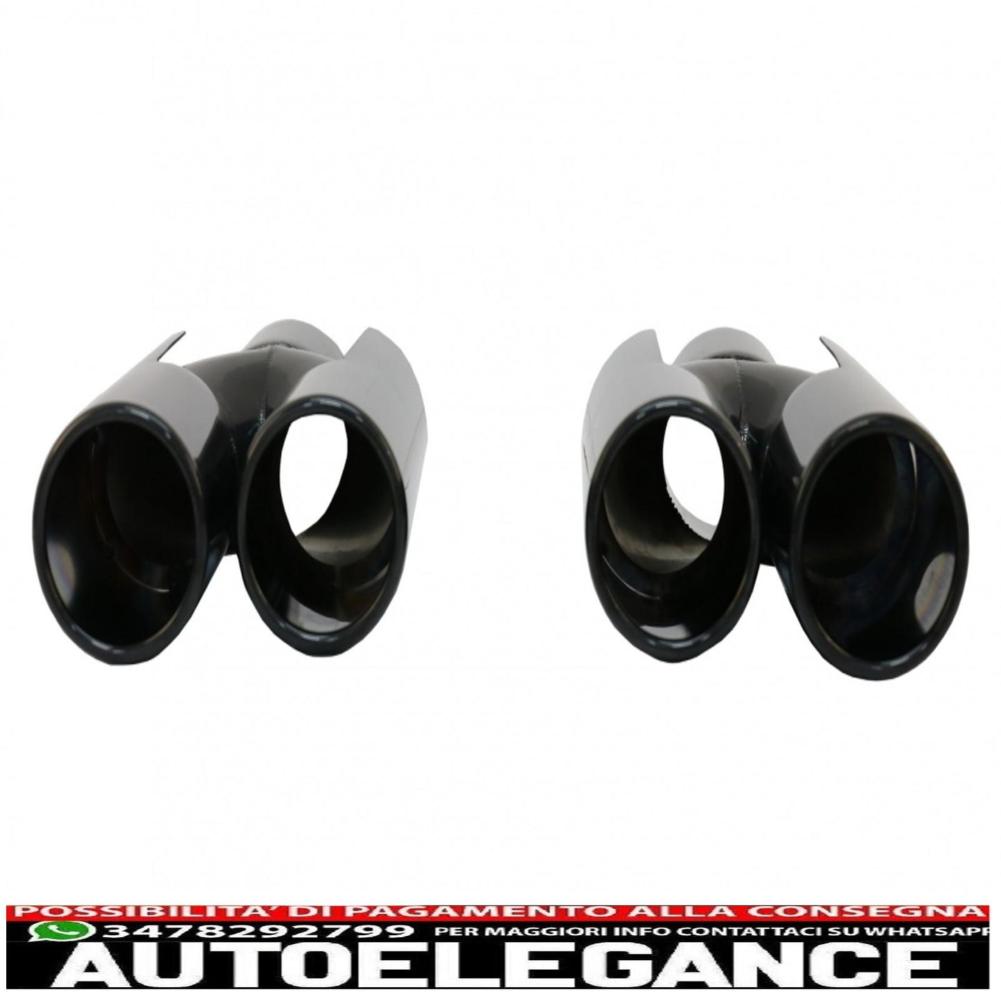 Complete body kit with piano black exhaust tips suitable for bmw 3 series e92 coupe e93 cabrio non-lci (2006-2009) m3 design