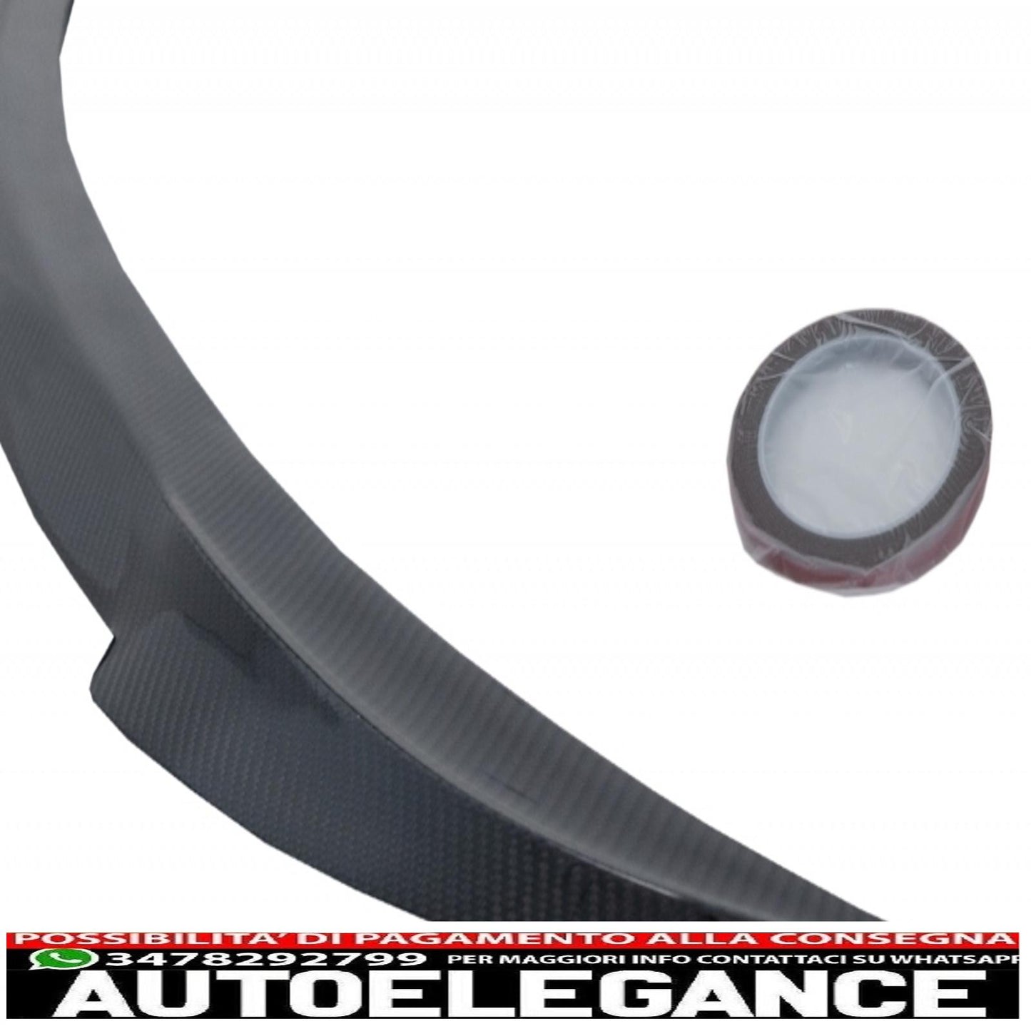 Mirror covers and trunk spoiler kit suitable for 3 series f30 (2011-2018) m4 design real carbon