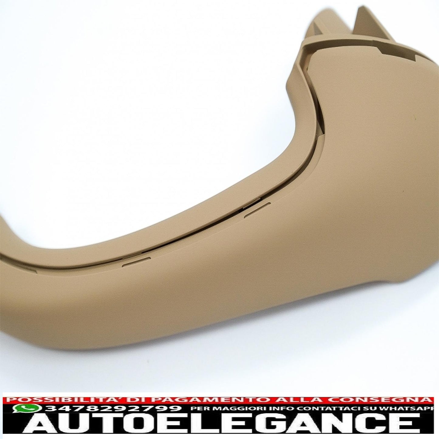 set of front interior door handles suitable for mercedes c class w203 s203 (2000-2007) beige