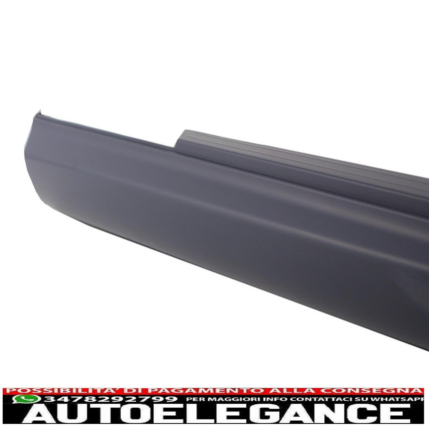 Rear bumper suitable for mercedes s class w221 (2005-2010) s65 design with side skirts