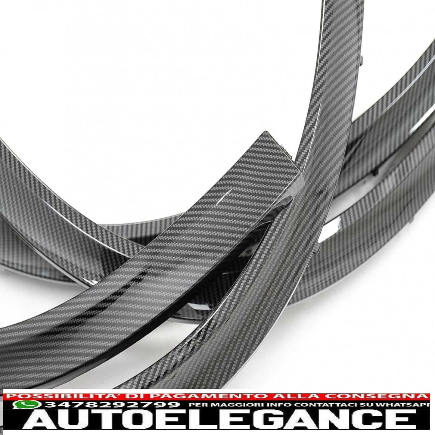 parafanghi passaruota adatti per bmw x5 f15 (2014-2018) m-design m-sport carbon look