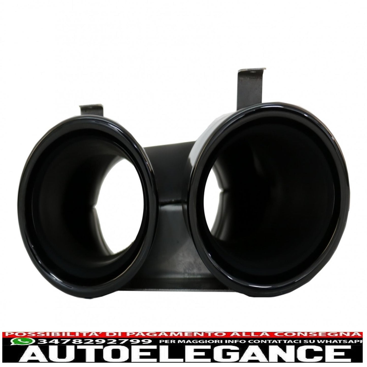 diffusore posteriore con terminali di scarico adatto per mercedes classe e c238 a238 amg sport line coupe cabrio (2016-2019) e53 design pacchetto notturno