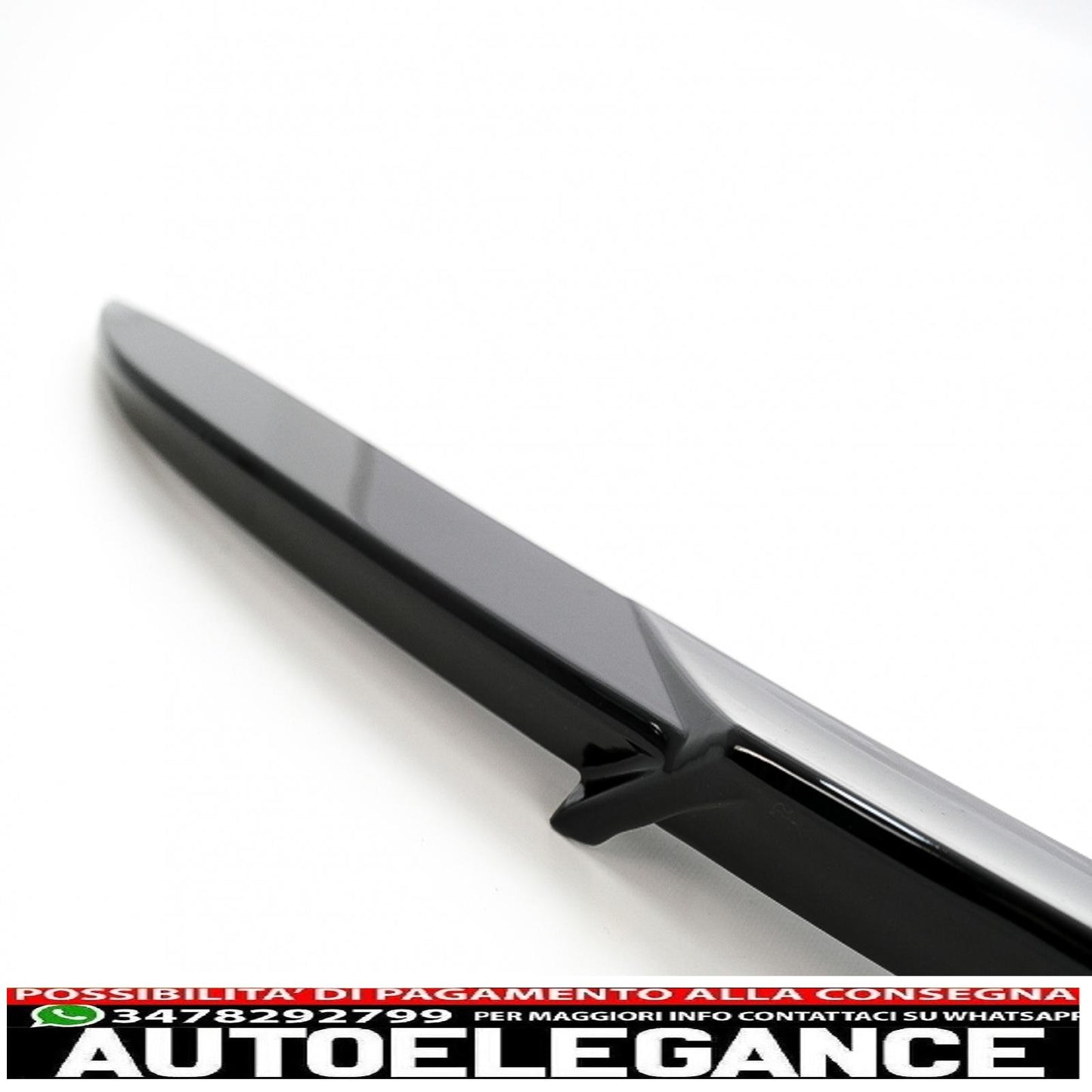 Boot Spoiler Suitable for Mercedes C-Class W206 Limousine (2021 onwards) Piano Black