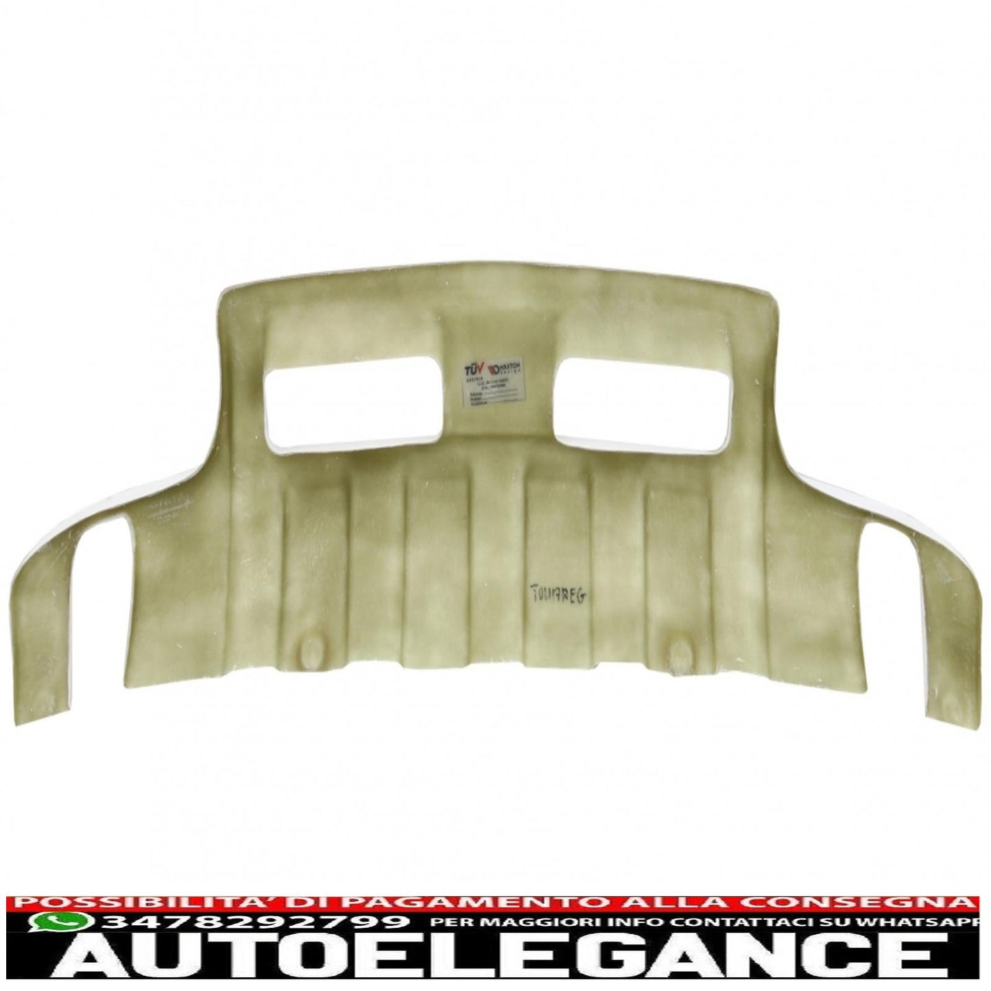 adatto per vw touareg (7l) (2002-2006) piastre paramotore spoiler king kong body kit AUTOELEGANCERICAMBI