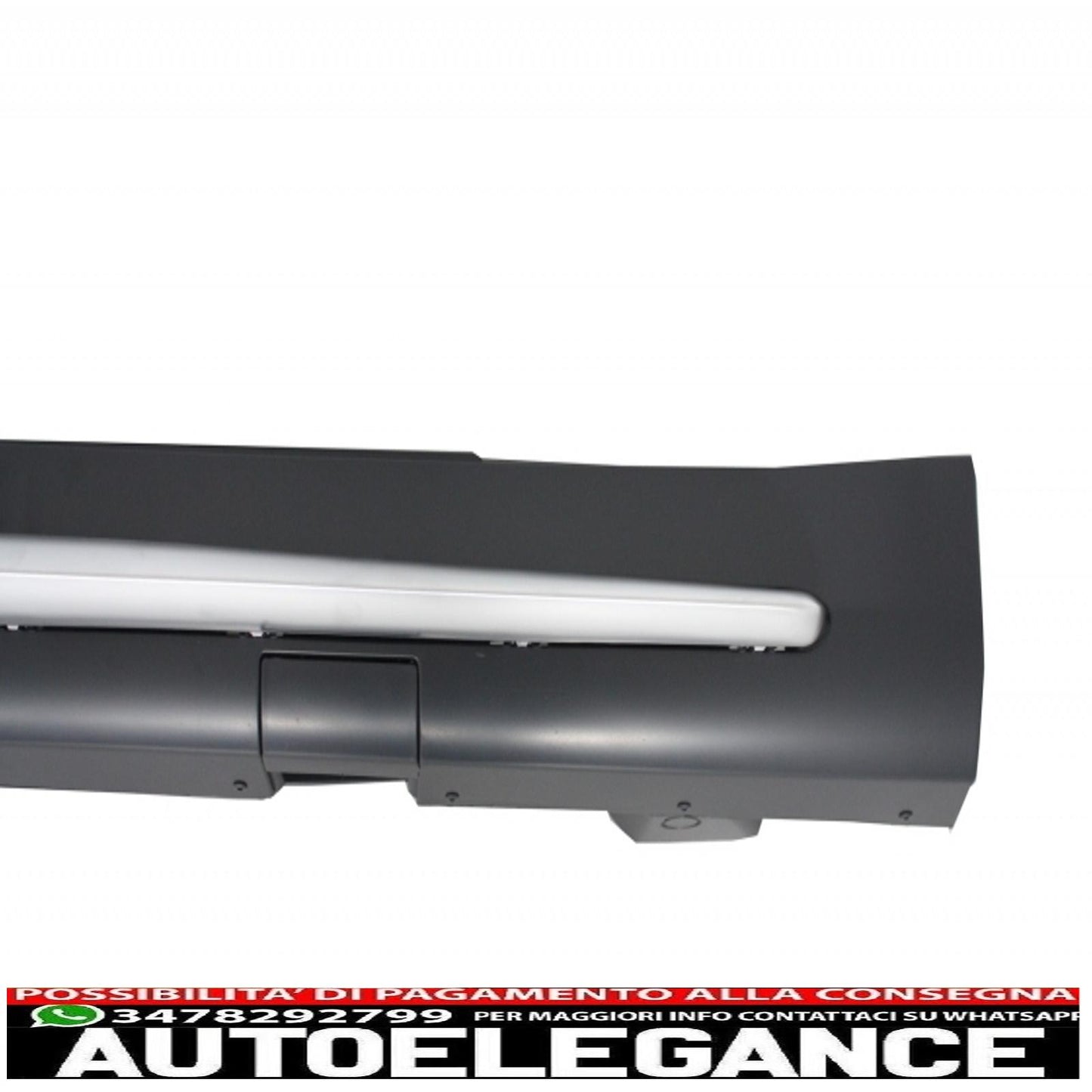 Body kit with trunk spoiler sport rear lip suitable for mercedes s class w222 (2013-06.2017) s65 design