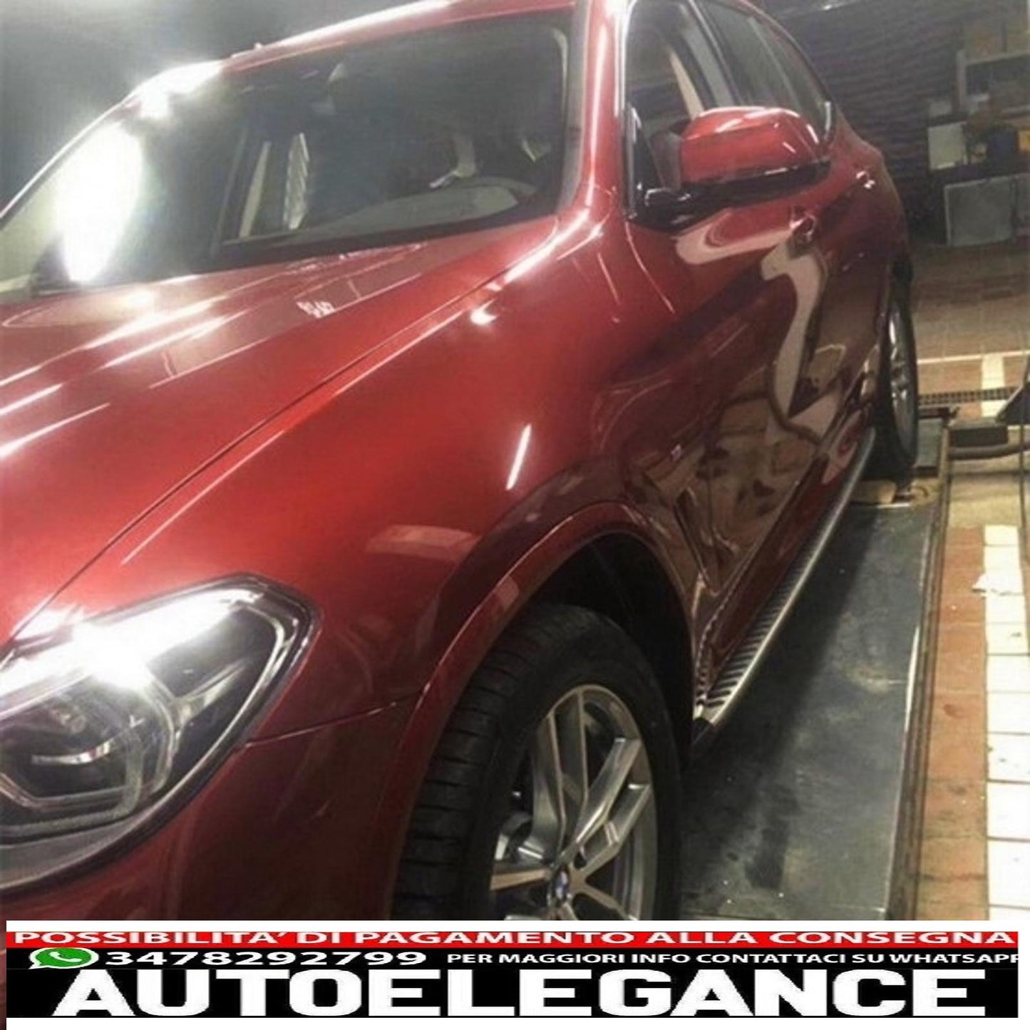 Side steps suitable for bmw x3 g01 (2018-up) x4 g02 (2018-up)