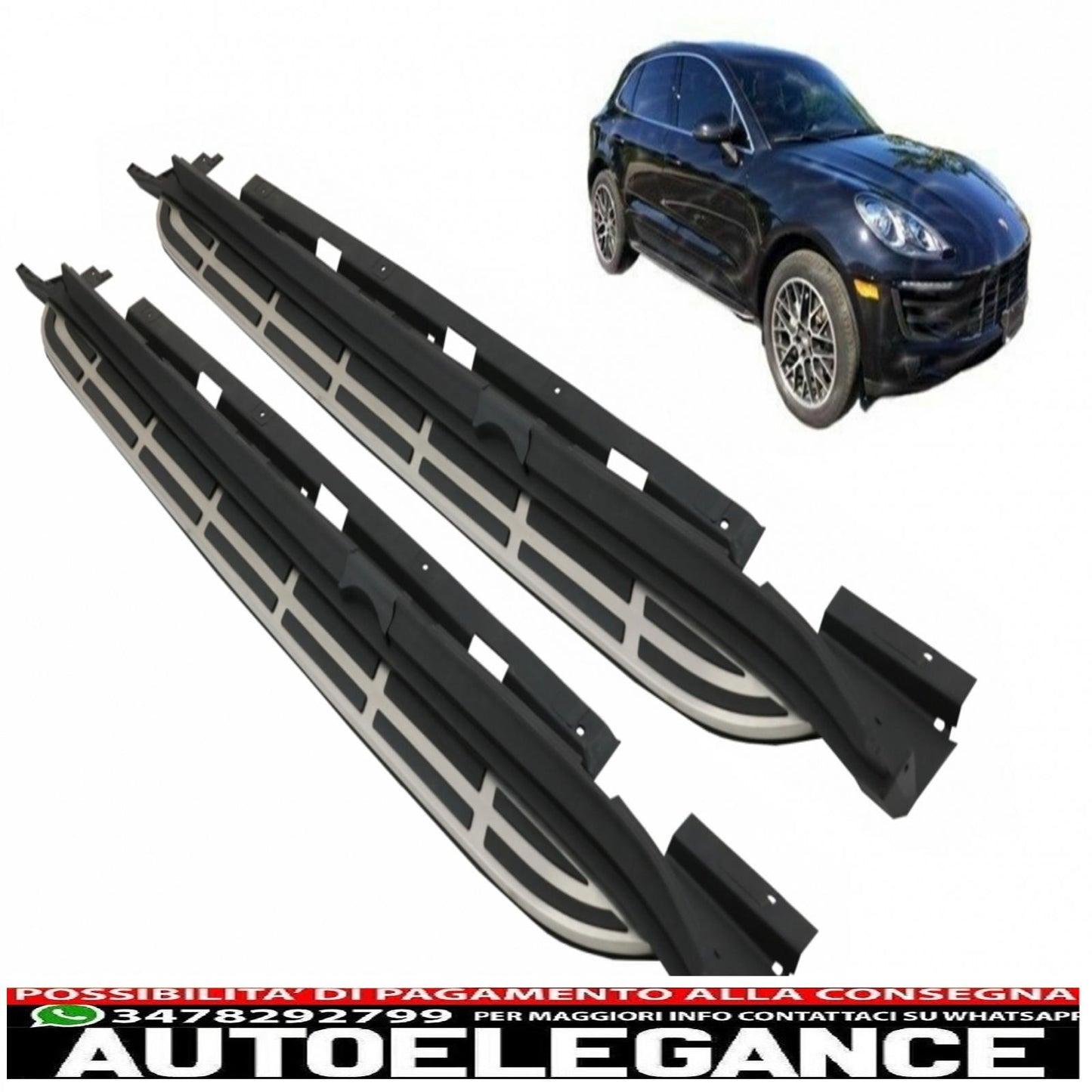 Side steps suitable for porsche macan (2014-2018)