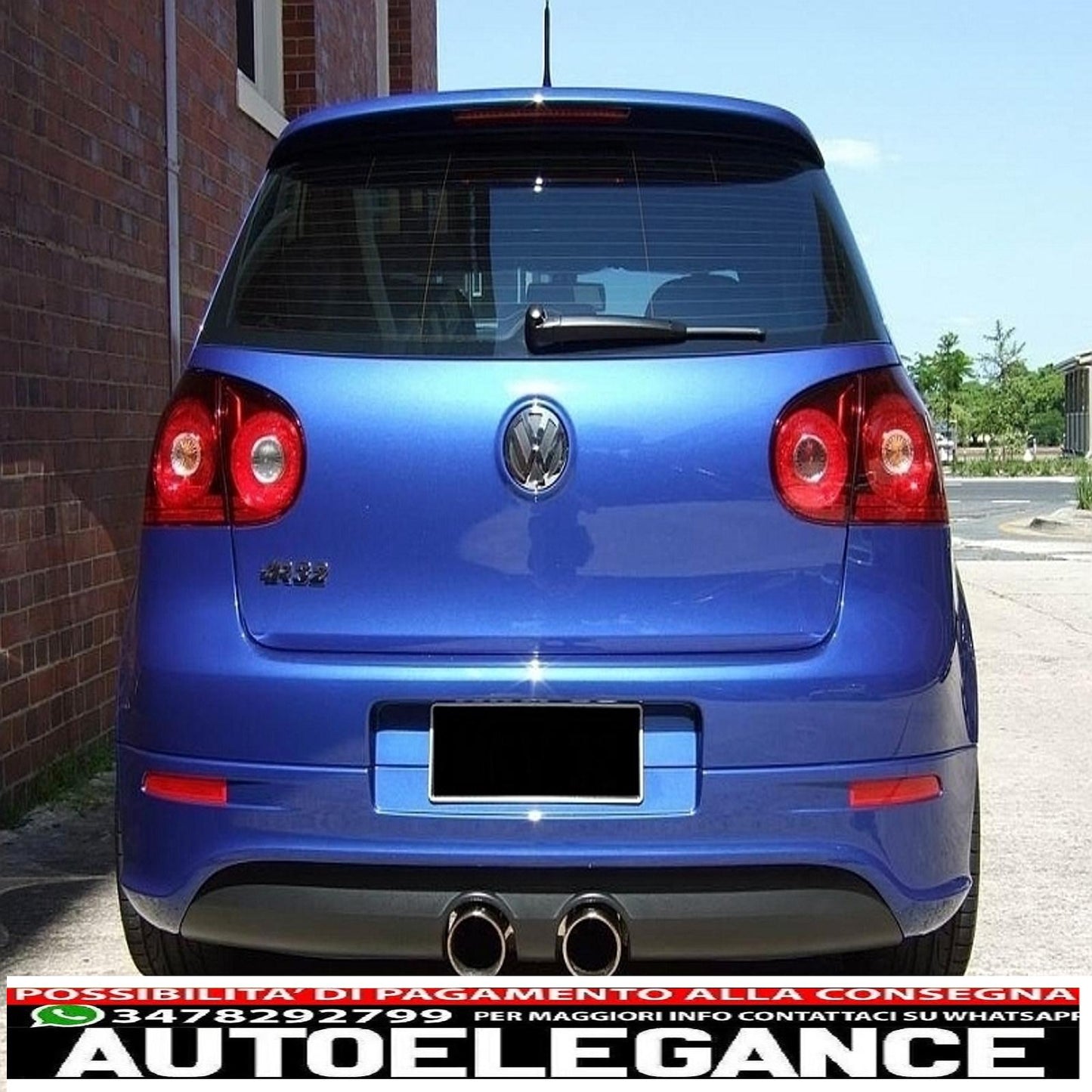 complete body kit suitable for vw golf v 5 (2003-2007) design r32