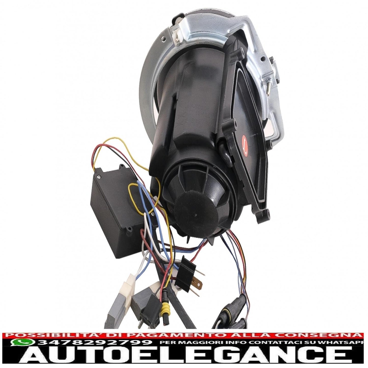 fari a led adatti per mercedes classe g w463 (1989-2012) luce di svolta sequenziale dinamica nera