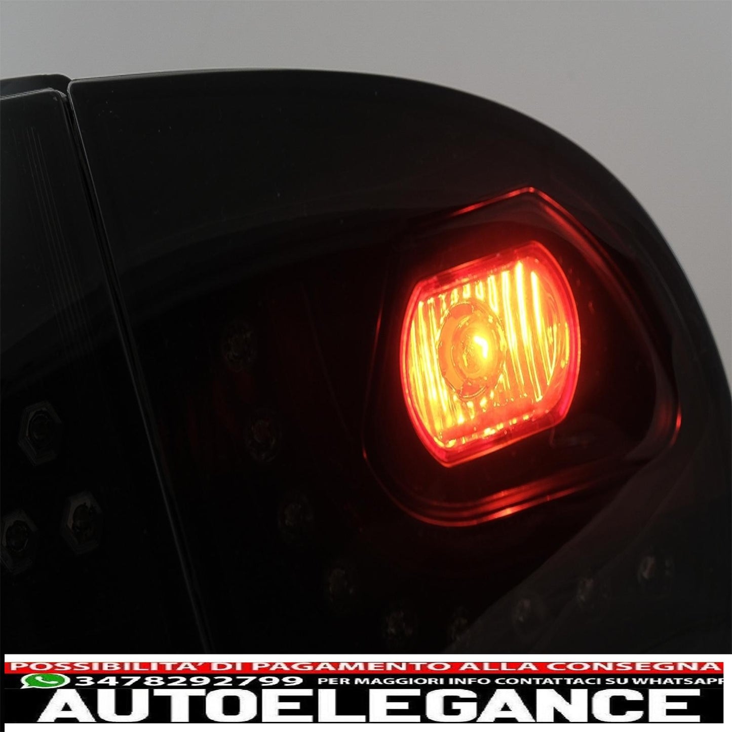 led rear lights suitable for vw golf 5 (2004-2009) smoked black look extreme urban style dynamic sequential cornering lights left hand drive