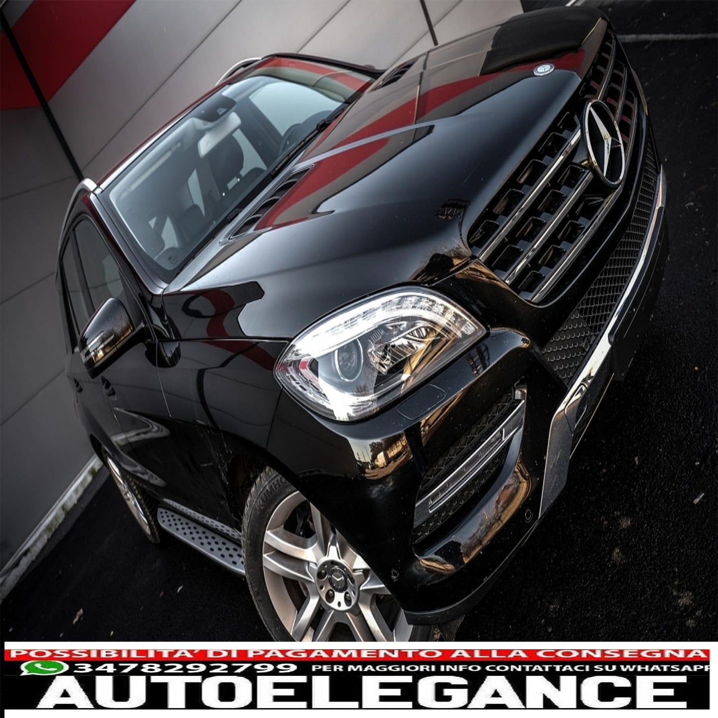 Side steps suitable for mercedes ml (2011-2014) mercedes gle w166 (2015-2018)