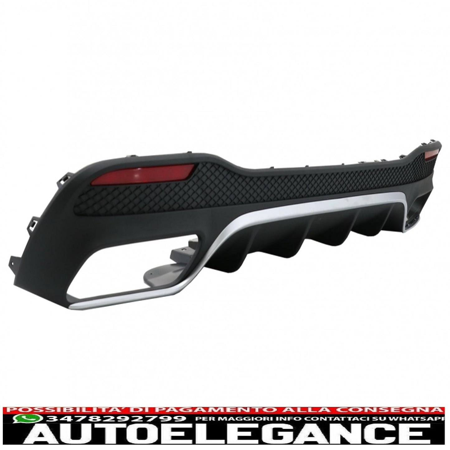 complete body kit suitable for mercedes gle w166 suv (2015-2018) black chrome