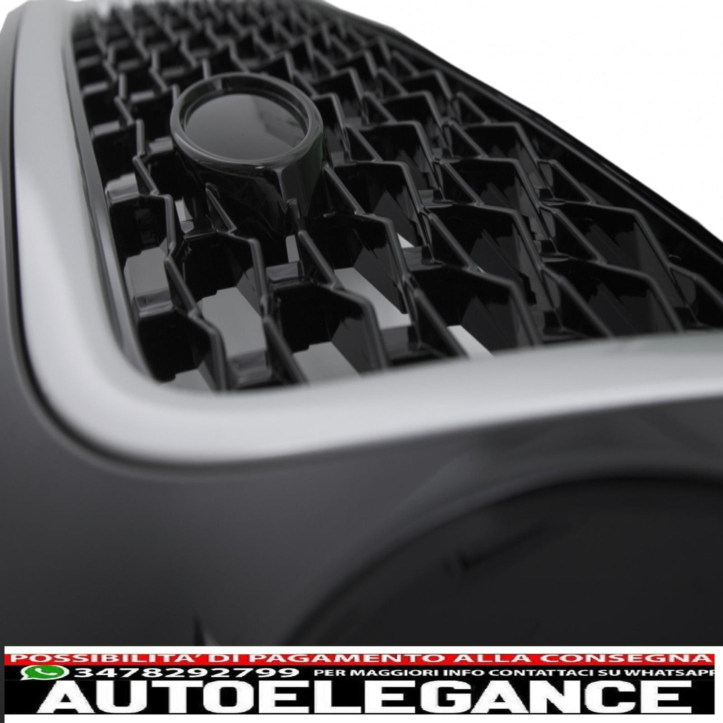 central grille and side air intakes group suitable for land rover sport l320 restyling (2009-2013) autobiography look all black edition
