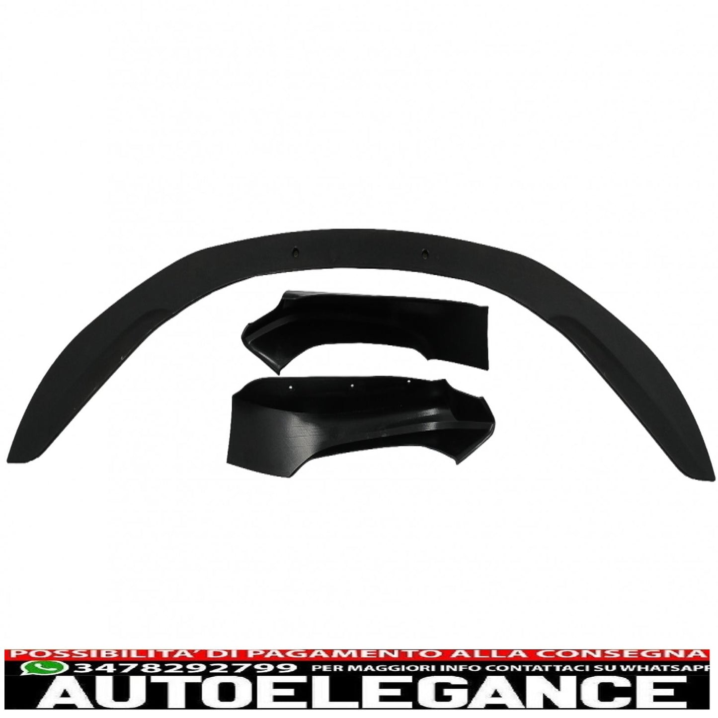 Front Bumper Spoiler Fit For BMW 1 Series F20 F21 LCI (2015-2019) Hatchback M Sport Piano Black
