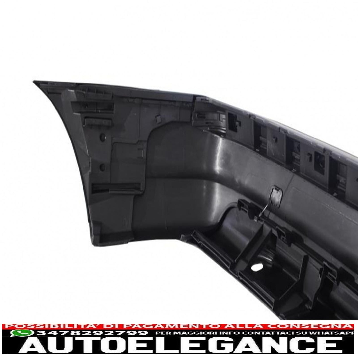 body kit adatto per bmw serie 3 e46 berlina (1998-2004) paraurti con pdc e fendinebbia lente fumé design m-technik AUTOELEGANCERICAMBI