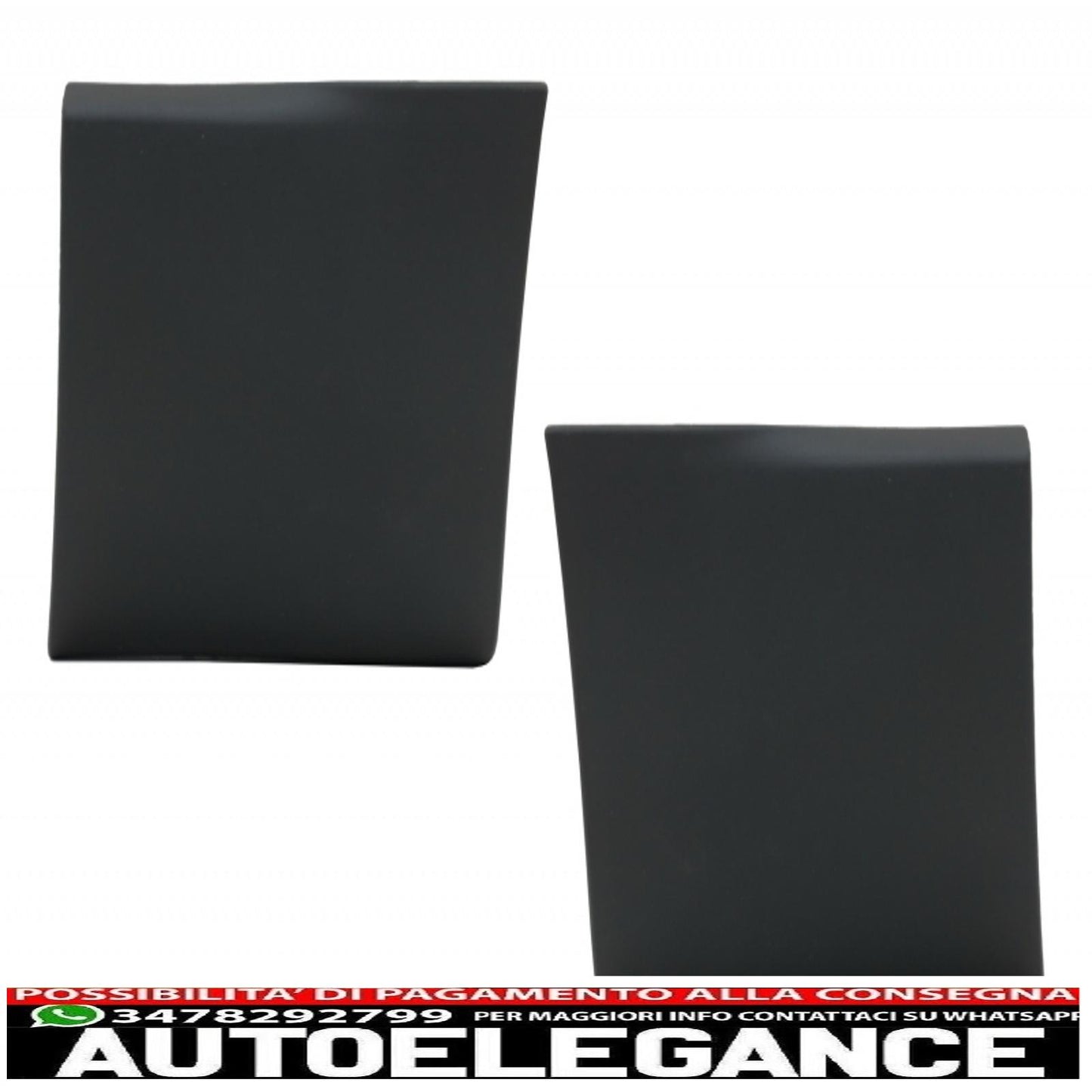 Front and rear door lower mouldings and front lower fender mouldings suitable for Land Rover Sport L494 (2013-up) Black