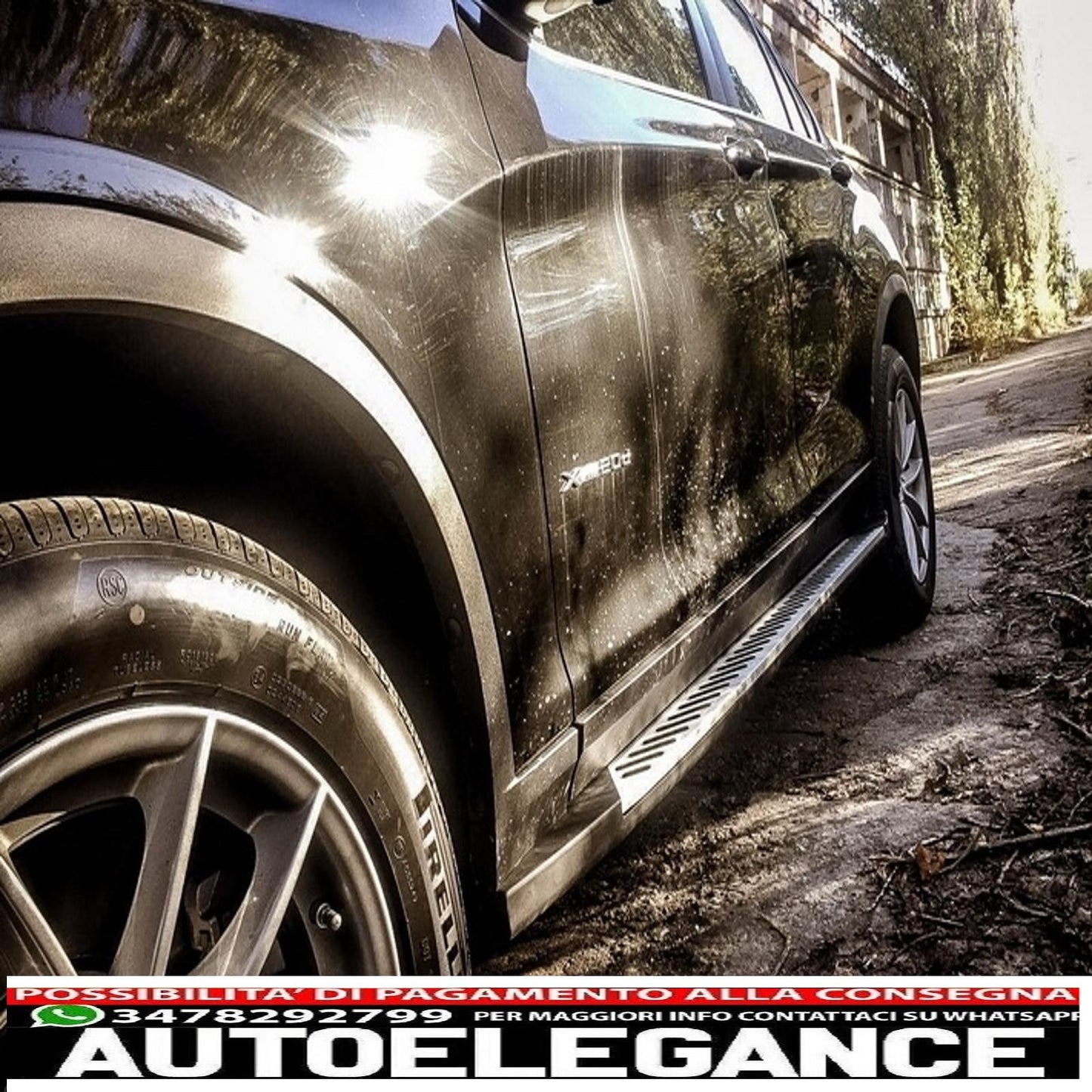 Side Steps suitable for BMW X4 F26 (2014-up) OEM design side steps