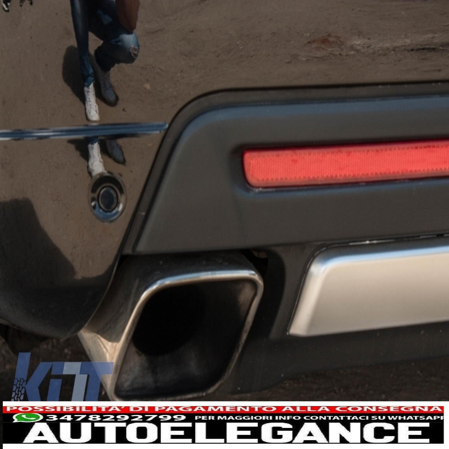terminali di scarico adatti per range rover sport l320 (2005-2013) design autobiografia benzina