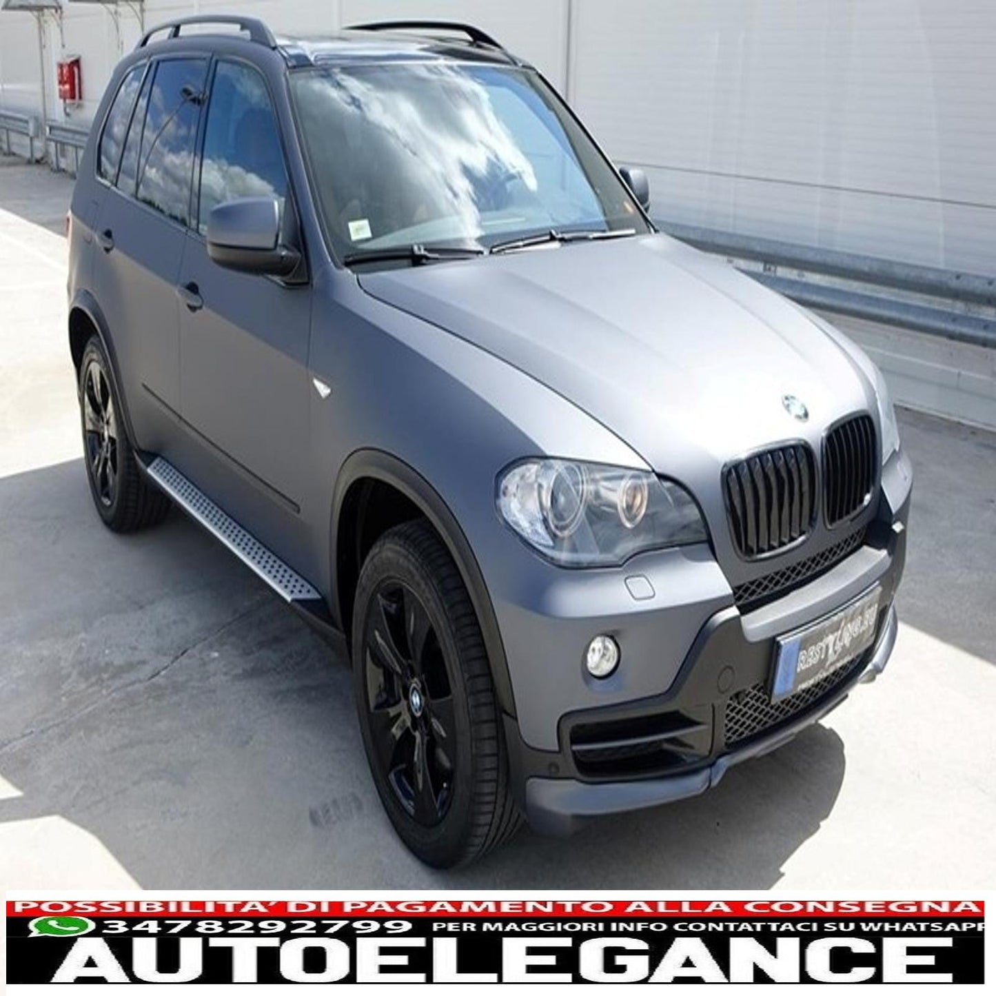 Side steps suitable for bmw x5 e70 (2007-2014)