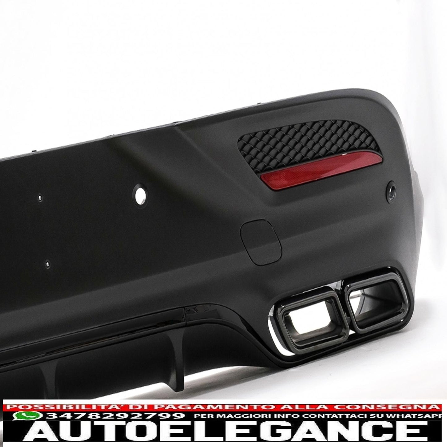 complete body kit suitable for mercedes gle coupé c292 (2015+) design all black edition