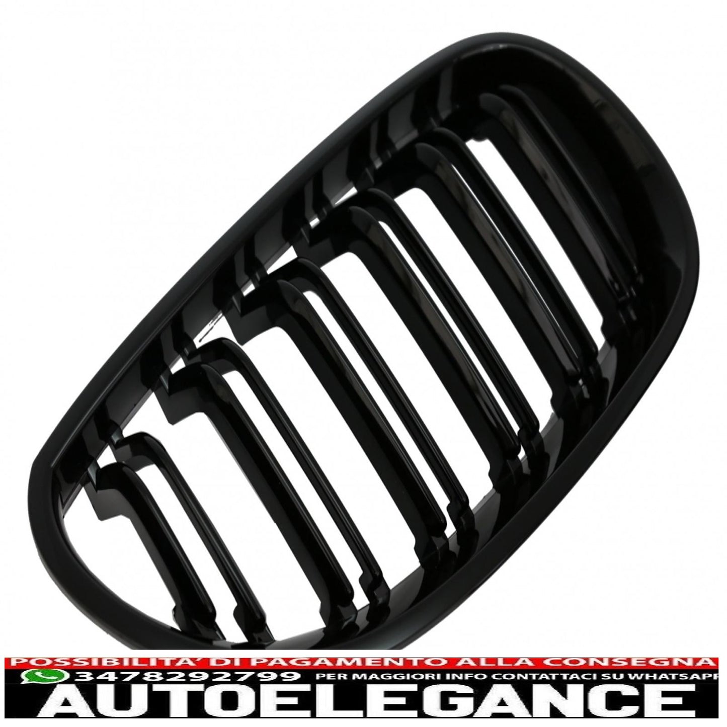 front bumper with central kidney grille suitable for bmw 5 series e60 sedan e61 touring (2003-2010) m4 design