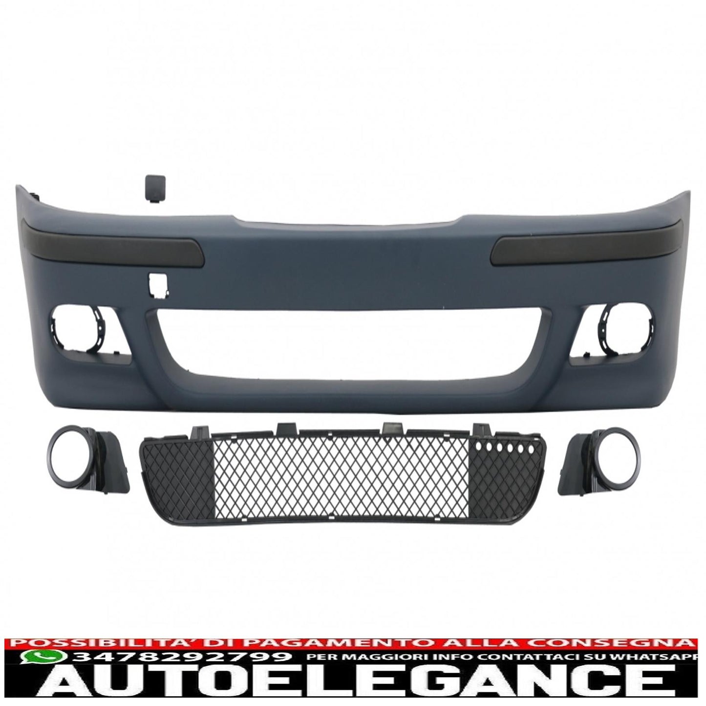 Front bumper suitable for bmw 5 series e39 (1995-2003) m5 design