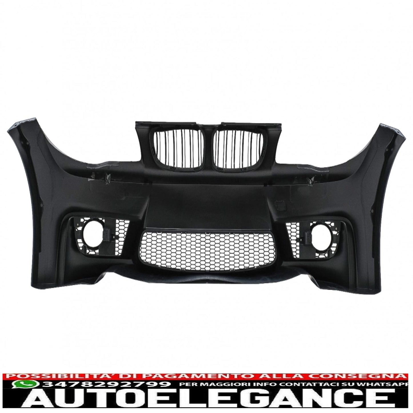 front bumper suitable for bmw 1 series e81 e82 e87 e88 (2004-2011) design 1m