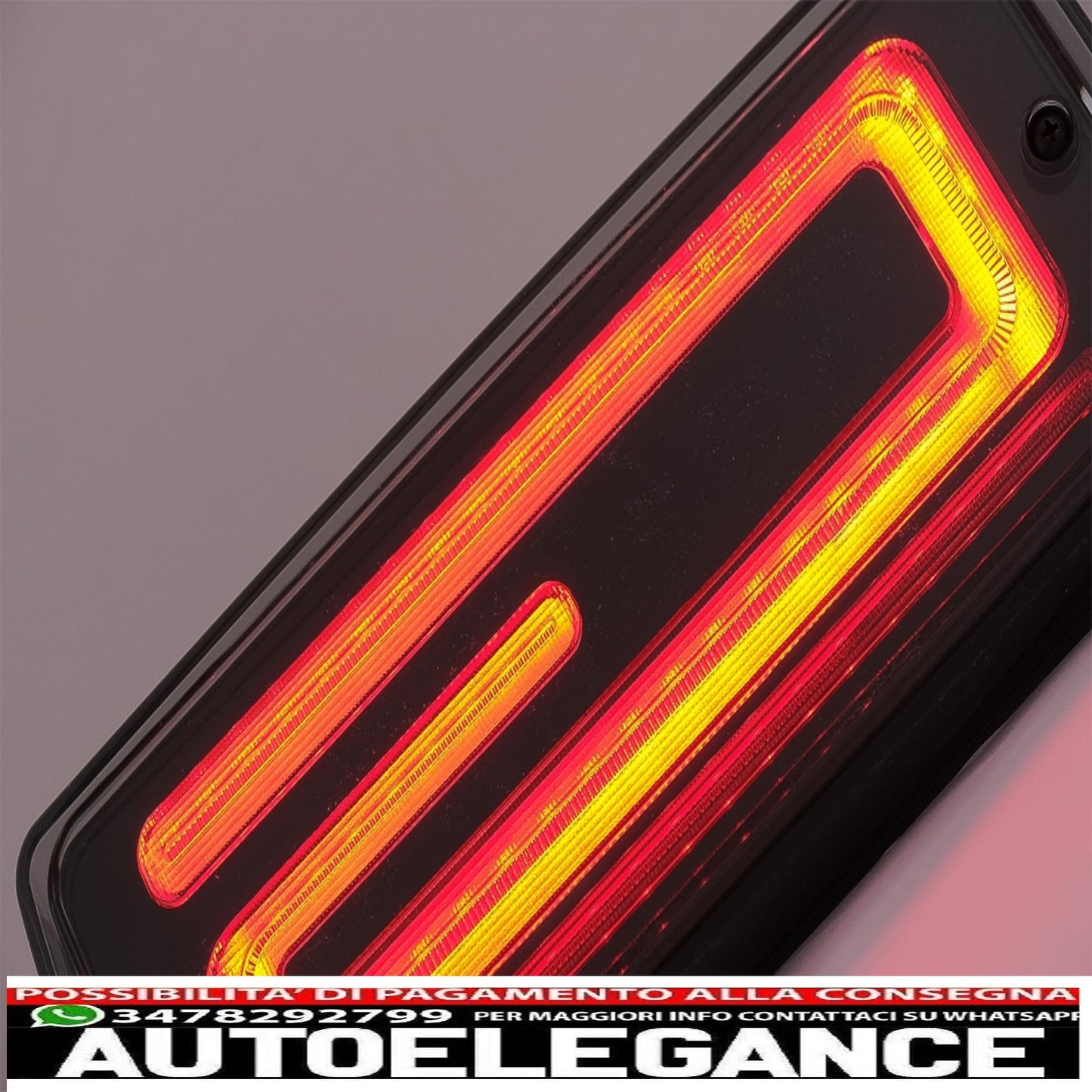 led rear lights light bar suitable for mercedes g class w463 (2008-2017) restyling 2018 dynamic design sequential cornering lights dynamic start smoke