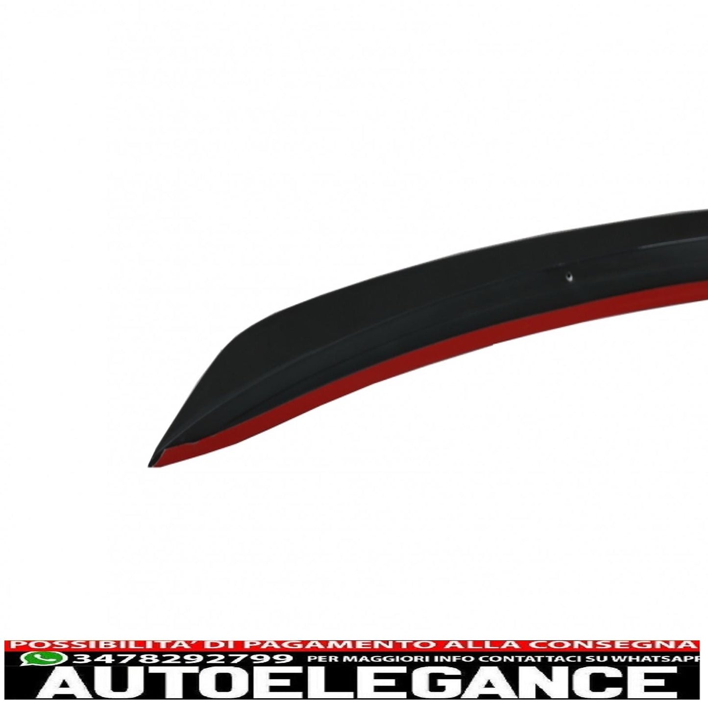 Boot Spoiler Suitable for Mercedes E-Class W213 (2016 onwards) Piano Black