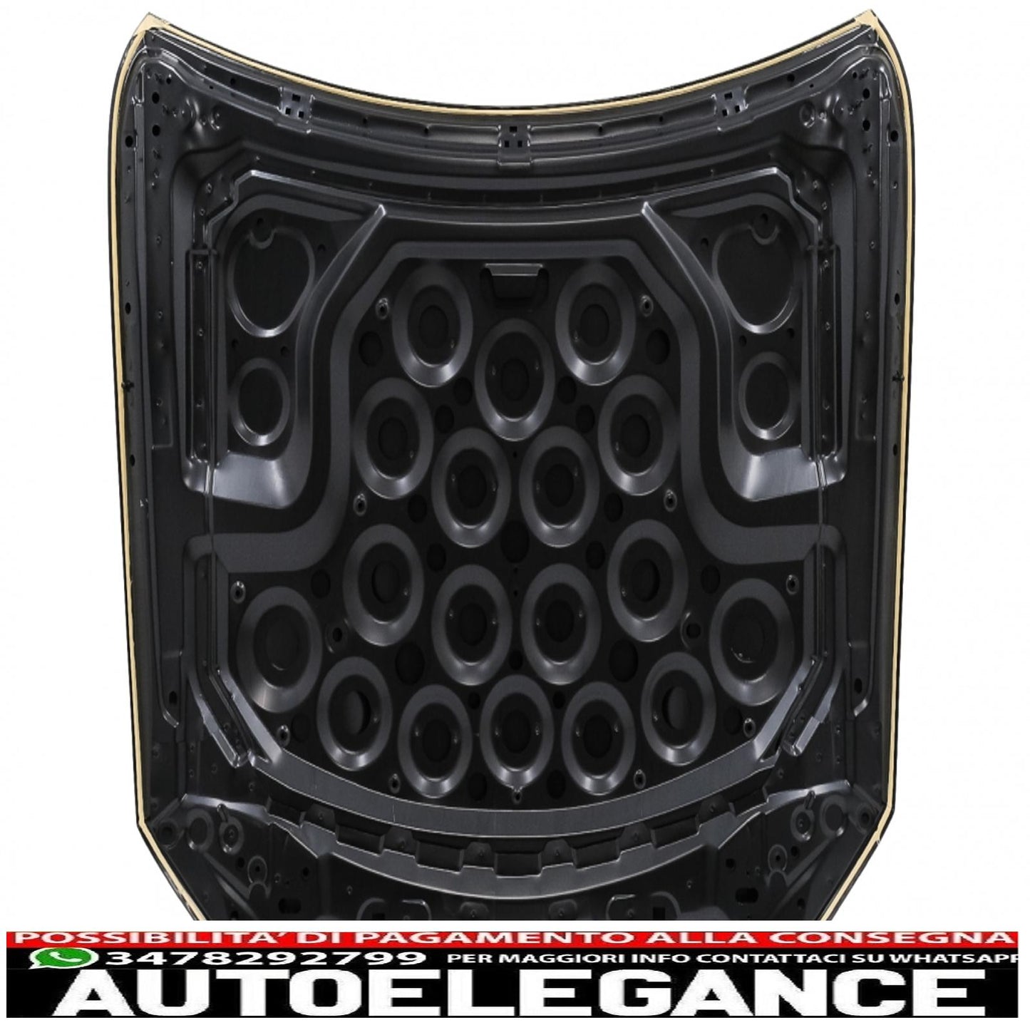 Cofano anteriore adatto per mercedes classe e w213 s213 limousine t-modell (2016-up) design e63 AUTOELEGANCERICAMBI