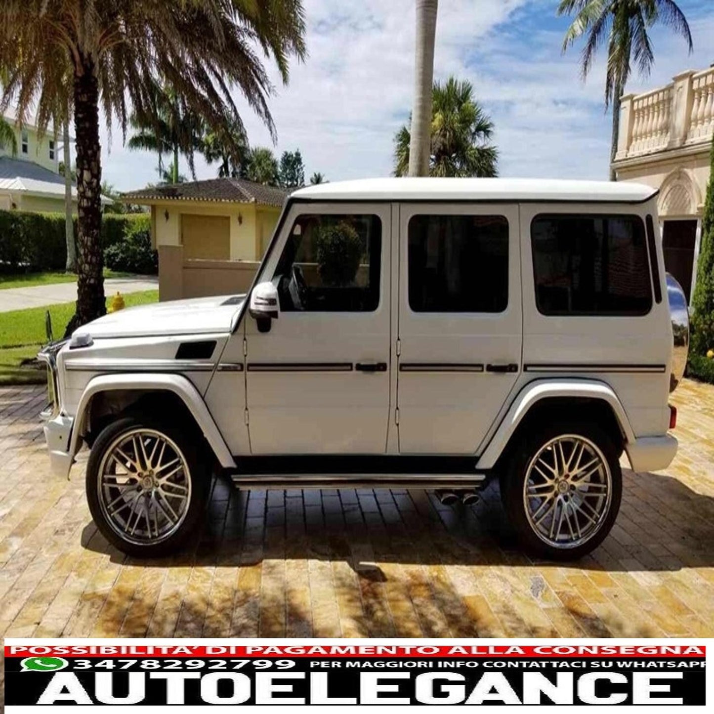 Side steps suitable for mercedes g-class w463 (1989-2018)