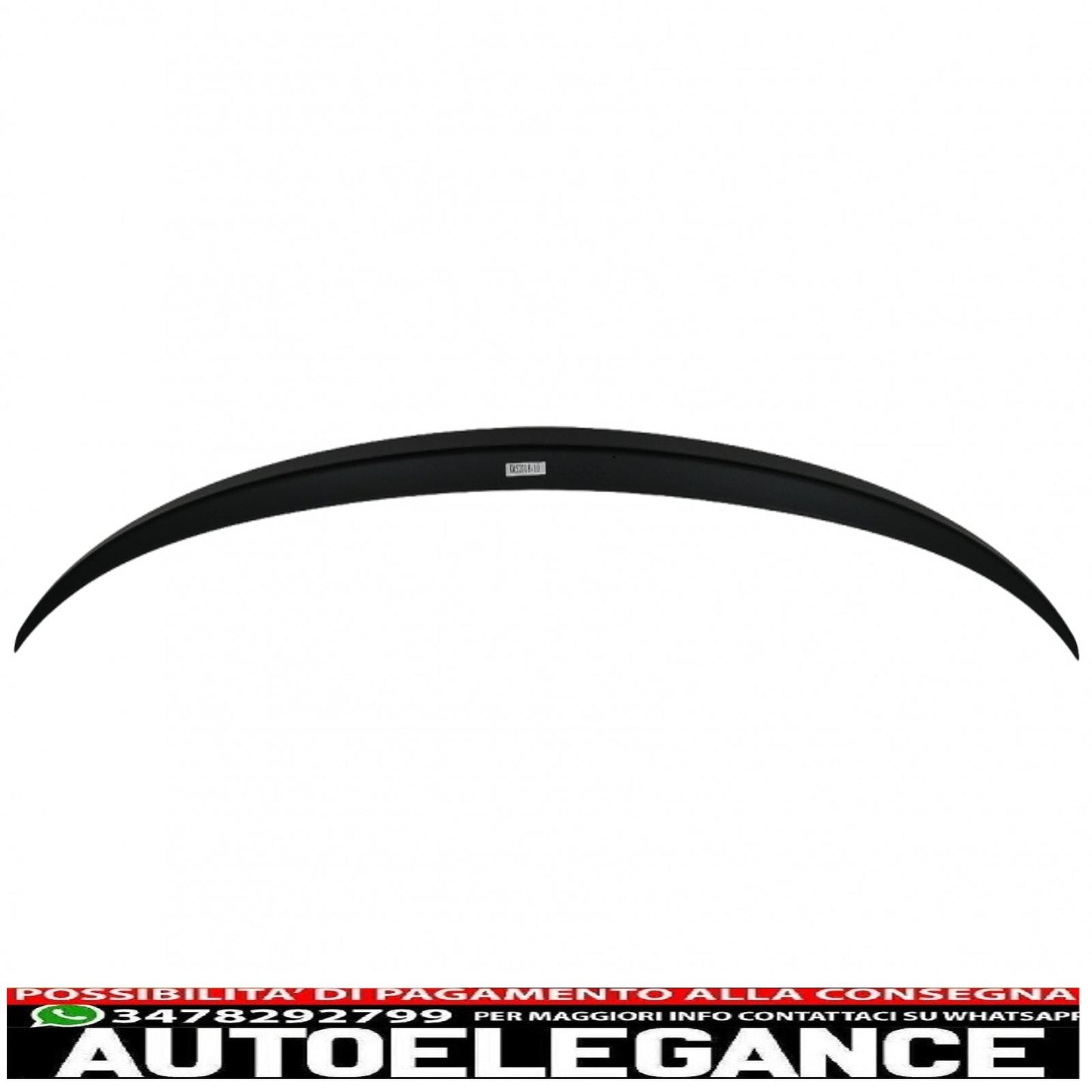 Rear Bumper with Trunk Spoiler and Dual Carbon Fiber Exhaust Tips Fit for BMW 5 Series F10 (2011-2017) M5 Design
