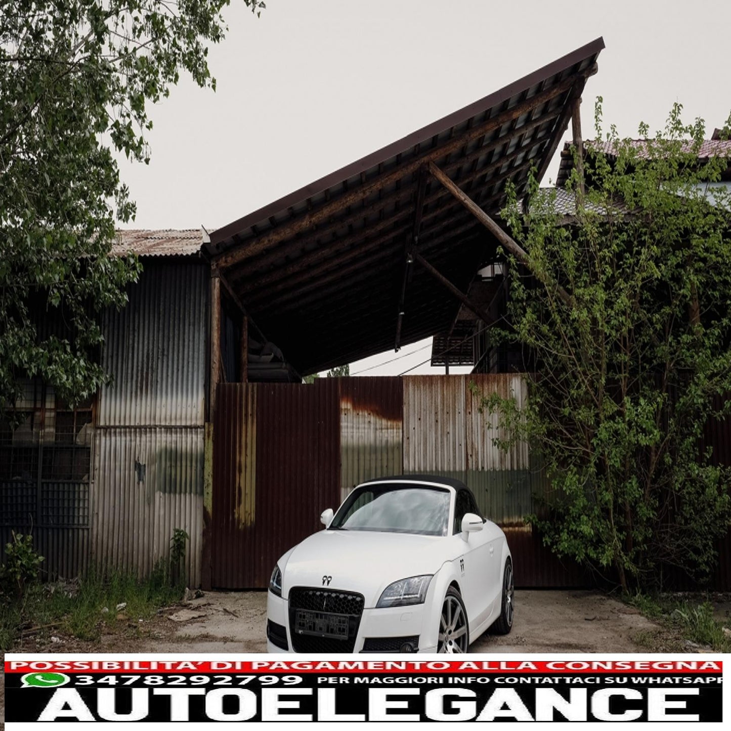 griglia anteriore senza badge adatta per audi tt 8j (2006-2014) rs design