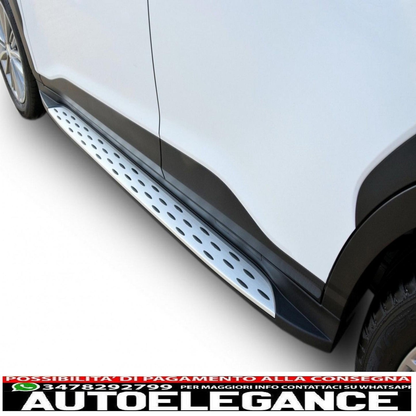Side Steps Running Boards Suitable for Hyundai Kona (2017-up)