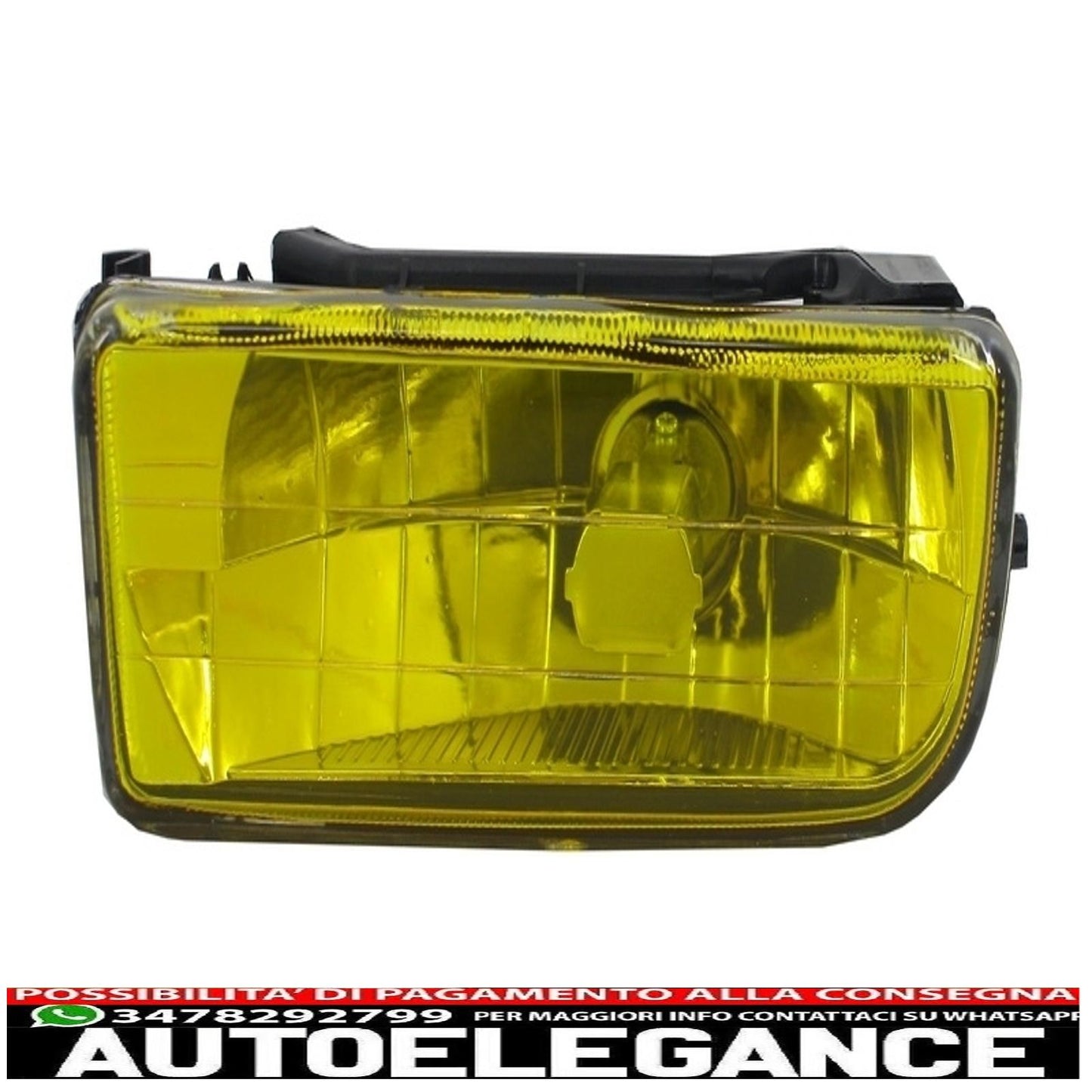 body kit suitable for bmw 3er e36 (1992-1997) m3 design with yellow fog lights