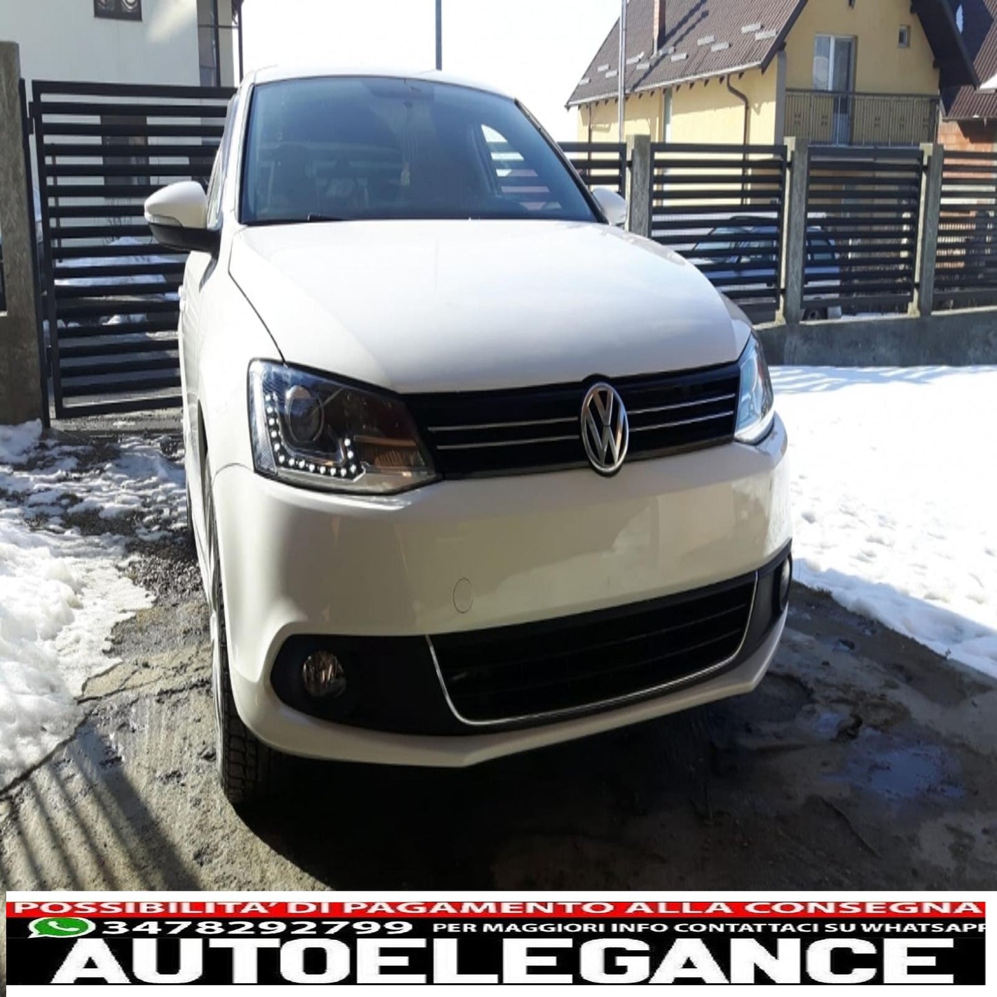 fari led drl proiettore adatti per vw jetta mk6 vi (2011-2017) gti design