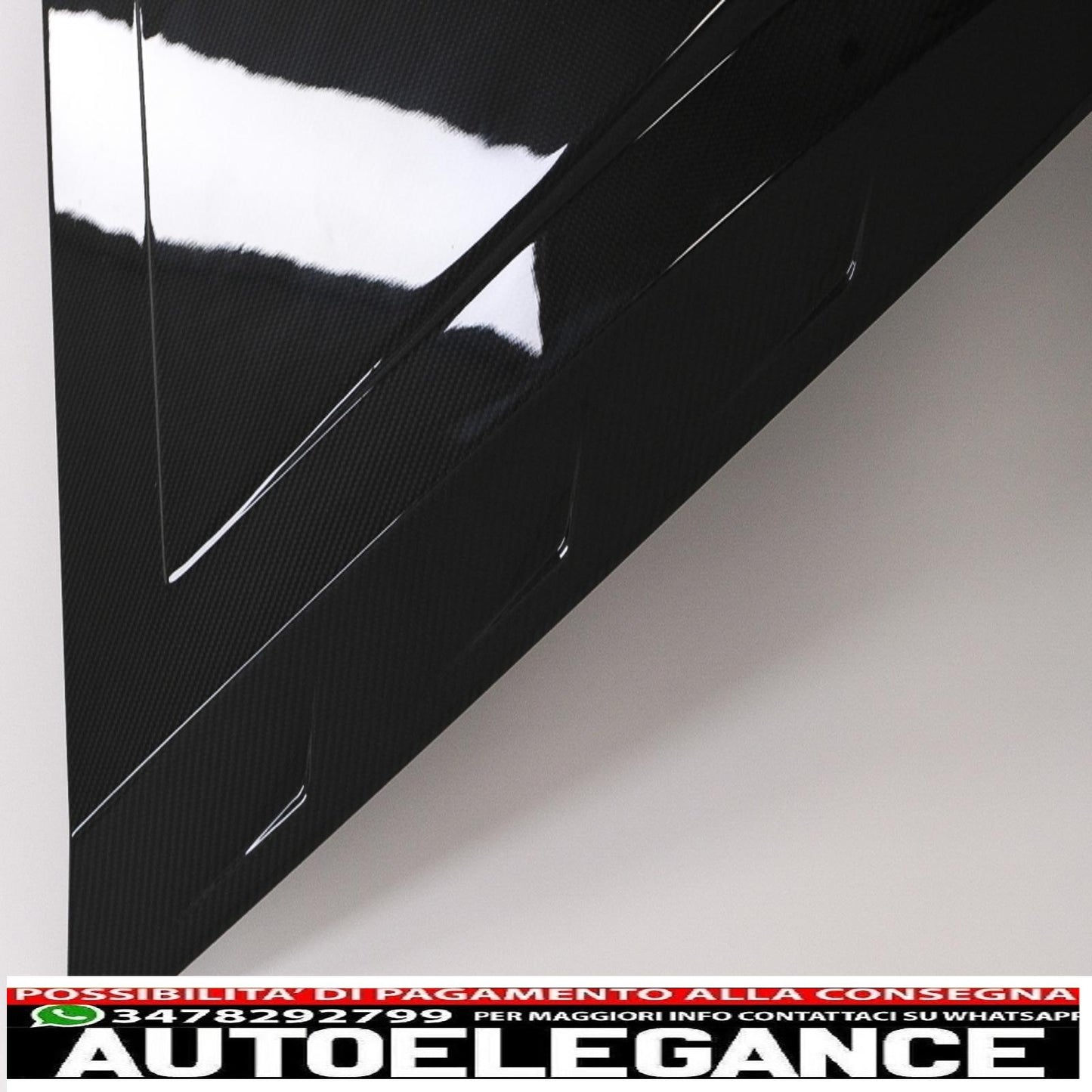 cofano adatto per mercedes classe g w463 restyling (2018-2022) real dry carbon AUTOELEGANCERICAMBI