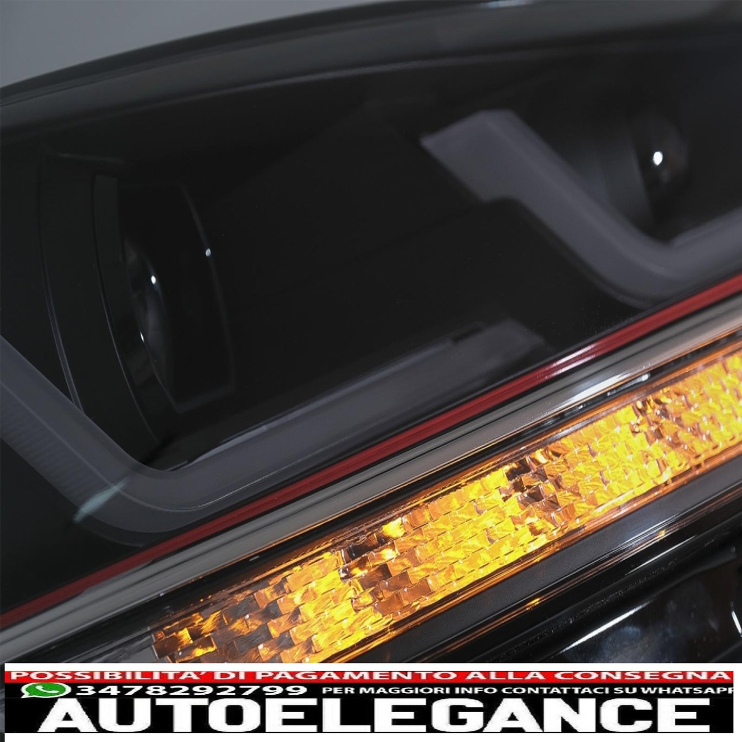 osram full led headlights with dynamic mirror indicators full led ledriving suitable for vw golf 7.5 facelift (2017-2020) gti look upgrade for halogens with dynamic sequential cornering lights